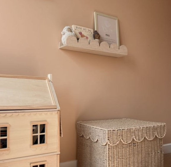 Bubble Montessori Bücherregal Kinderzimmer | 1 Regal - natur Bücherregal toddie.de ®