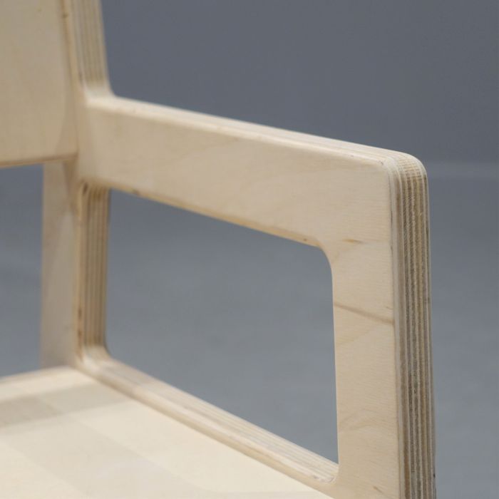 Hölzerne Möbelset 1-4 Jahre | Tisch + 2 Stühle - natur Möbelset toddie.de