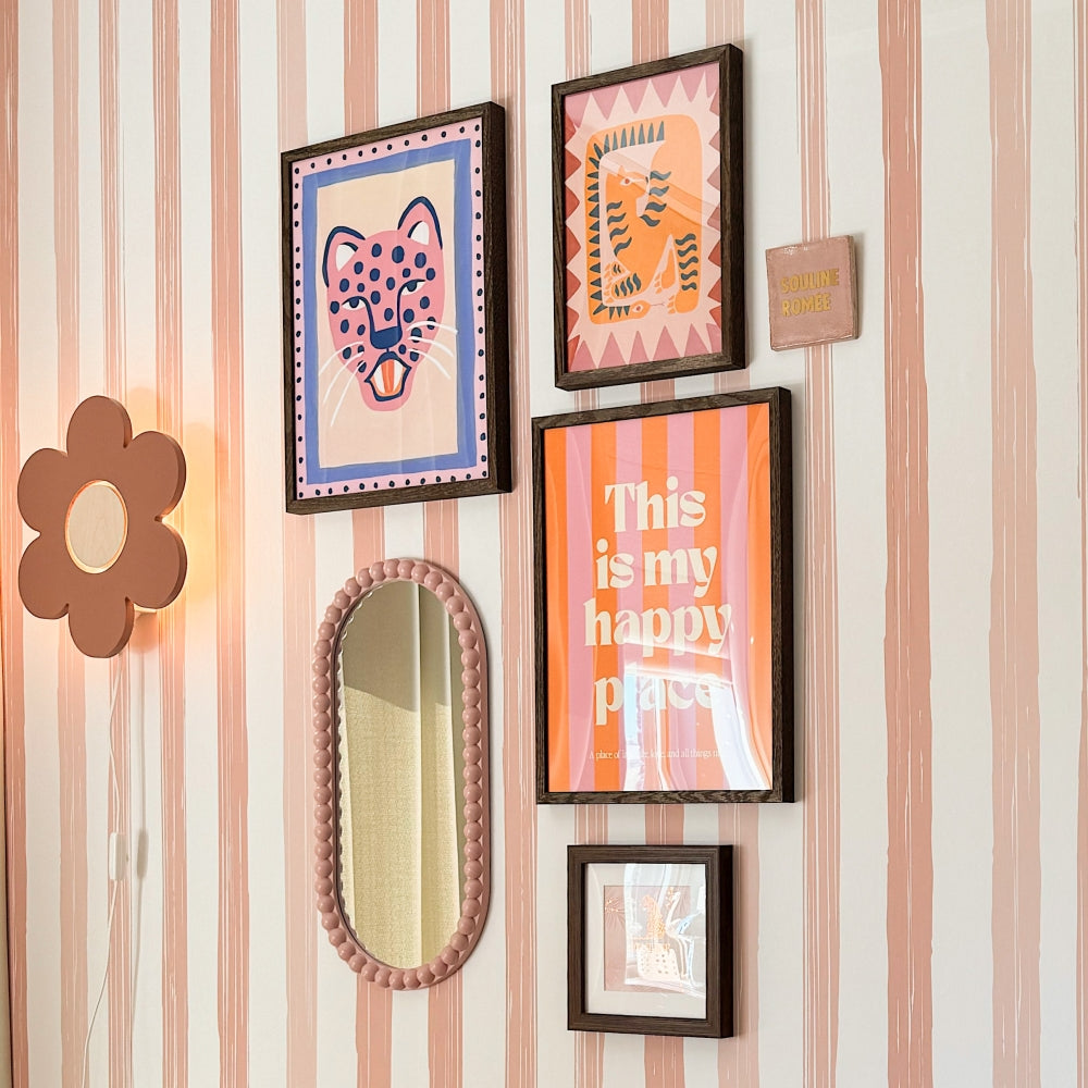 Hölzerne Wandlampe Kinderzimmer | Blume - terra rosa Wandleuchte toddie.de