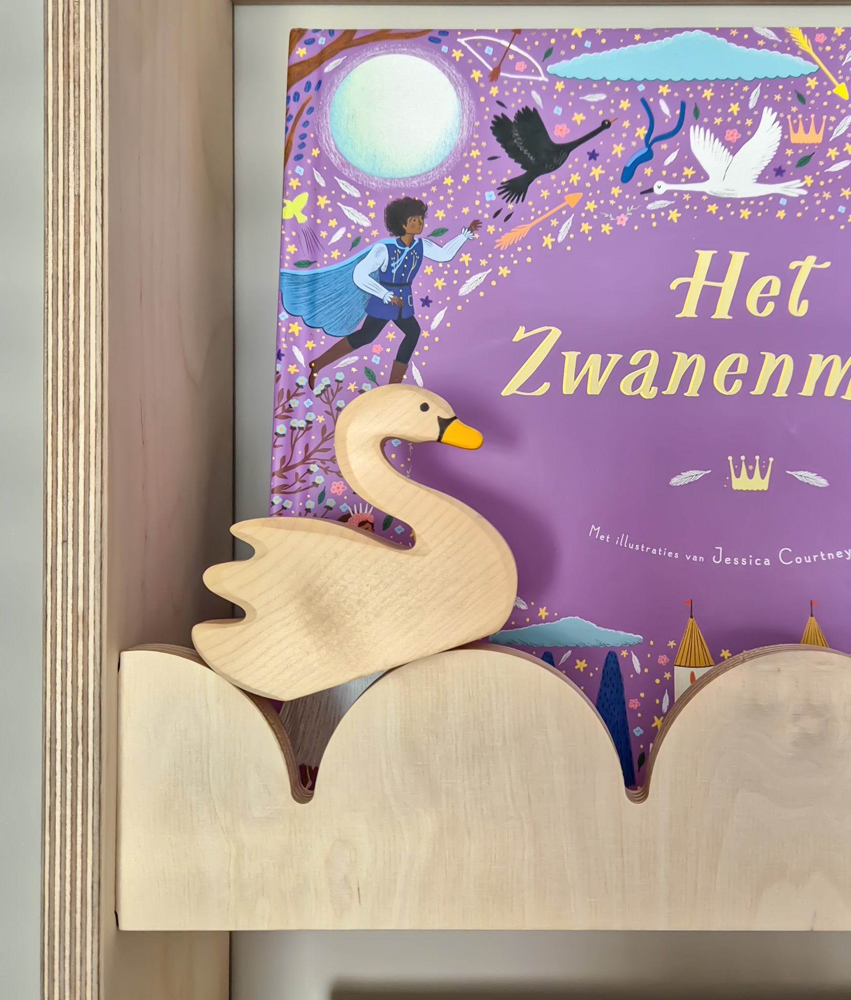 Bubble Montessori Bücherregal Kinderzimmer | 3 Regale - natur Bücherregal toddie.de ®