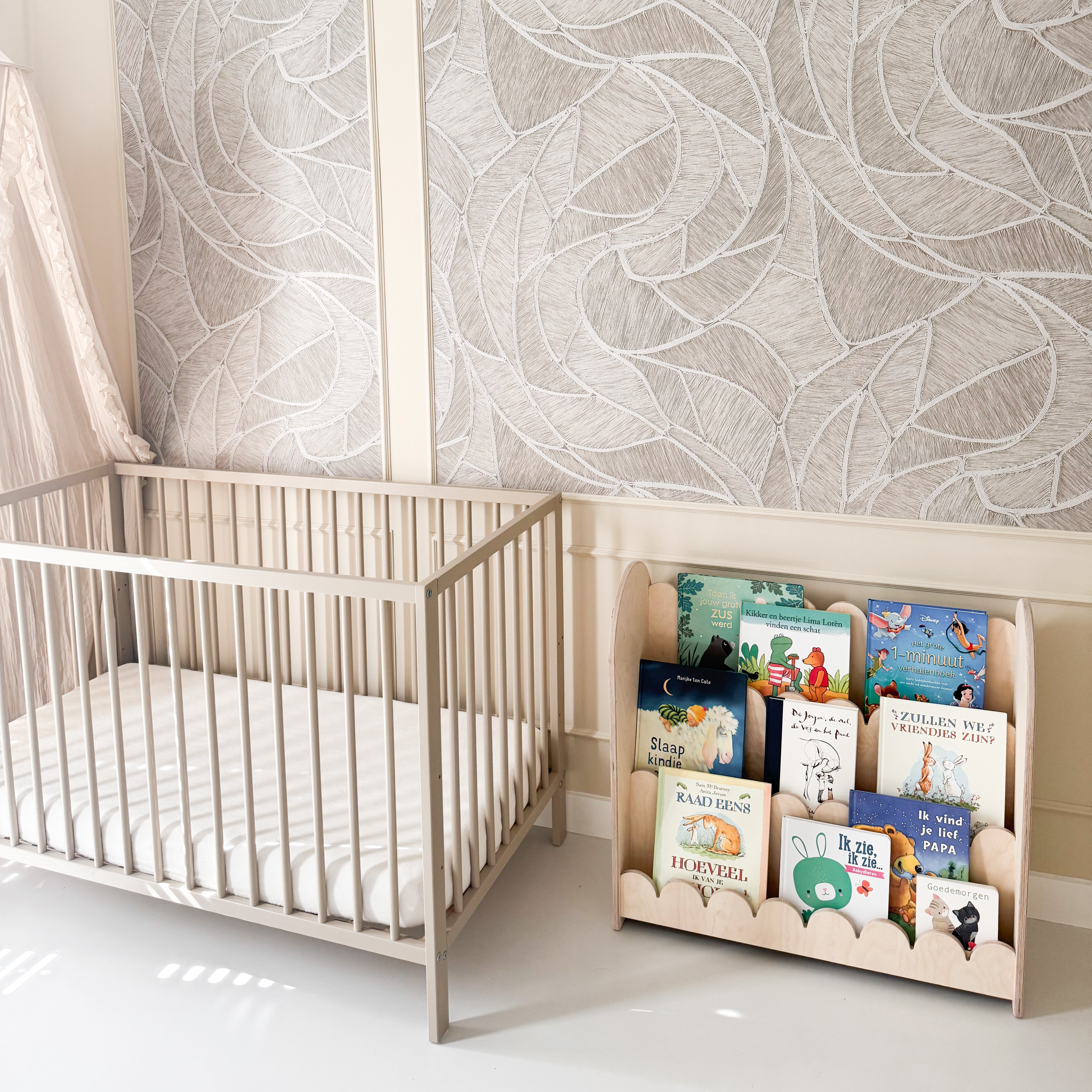 Bubble Montessori Bücherregal Kinderzimmer | 3 Stufen - natur - all bubble Bücherregal toddie.de ®