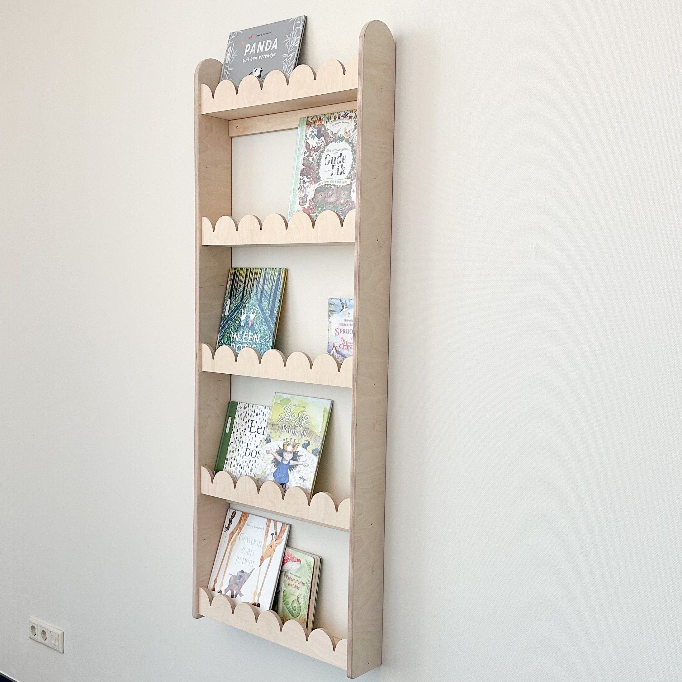 Bubble Montessori Bücherregal Kinderzimmer | 5 Regale | natur toddie.de ®