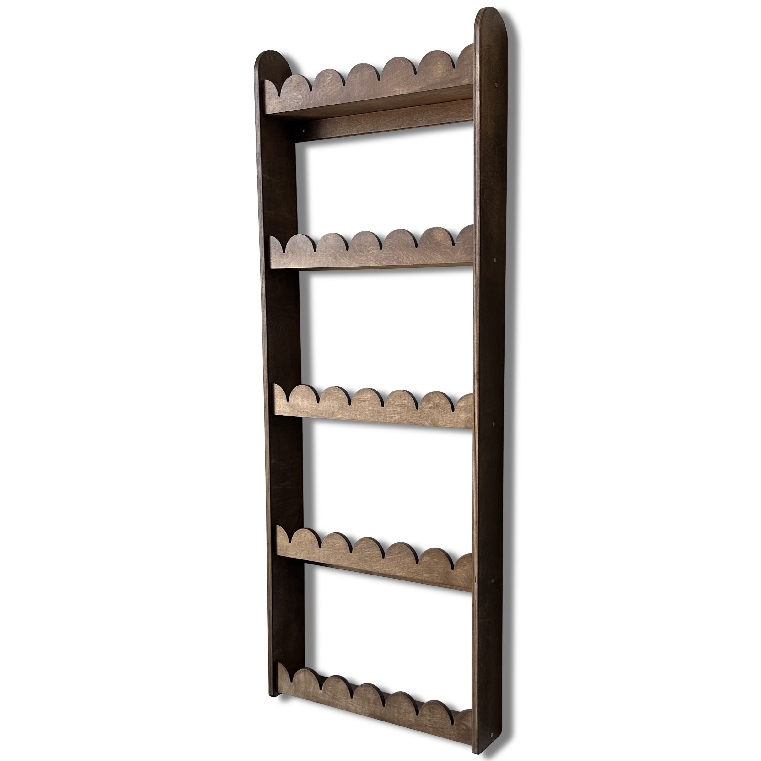 Bubble Montessori Bücherregal Kinderzimmer | 5 Regale | wengé Bücher Wandregal toddie.de ®