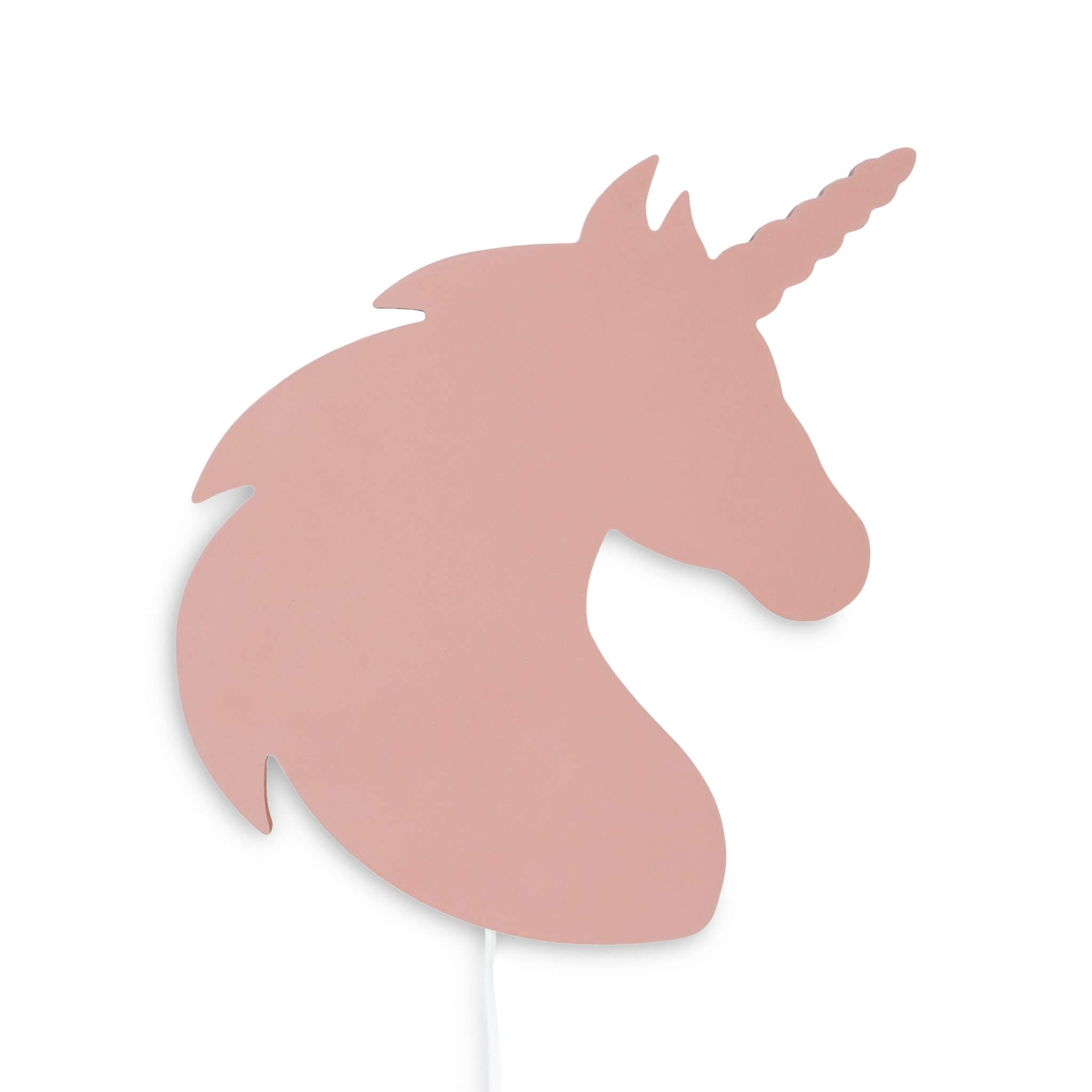 Hölzerne Wandlampe Kinderzimmer | Einhorn - terra rosa Wandleuchte toddie.de