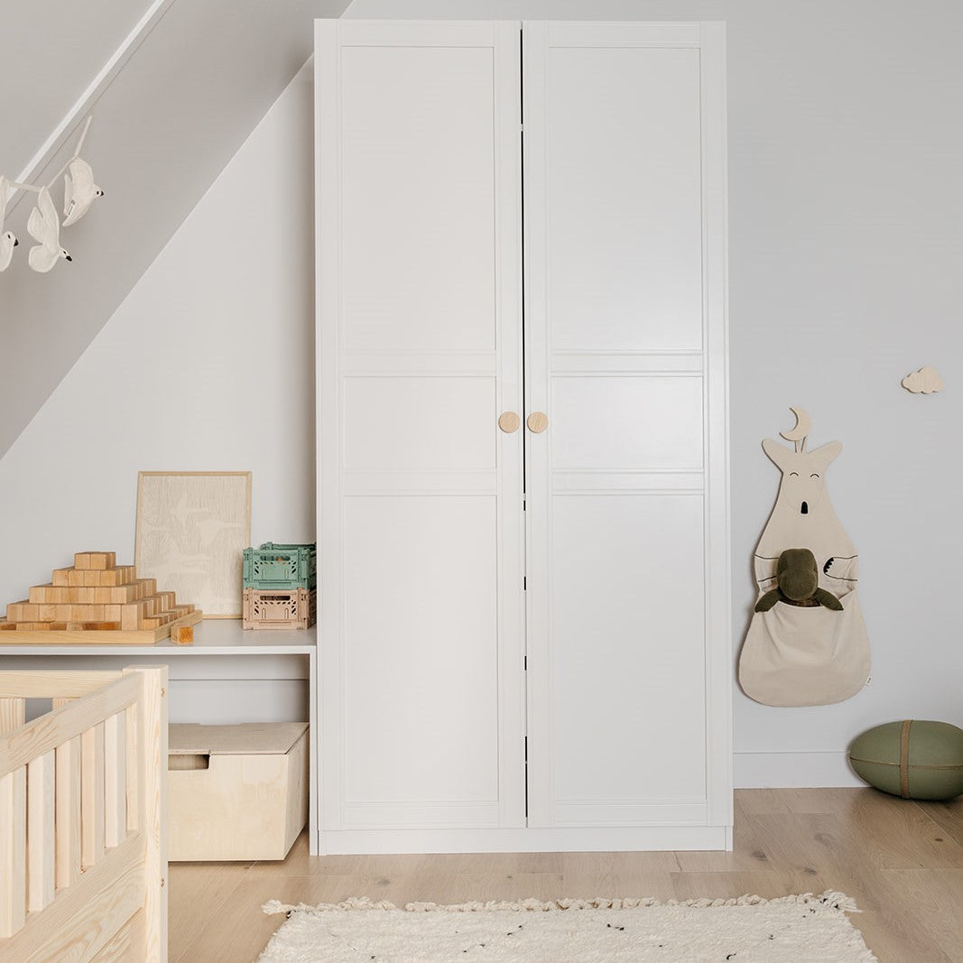 Hölzerne Wandhaken Kinderzimmer | Natur - natur Wandhaken toddie.de