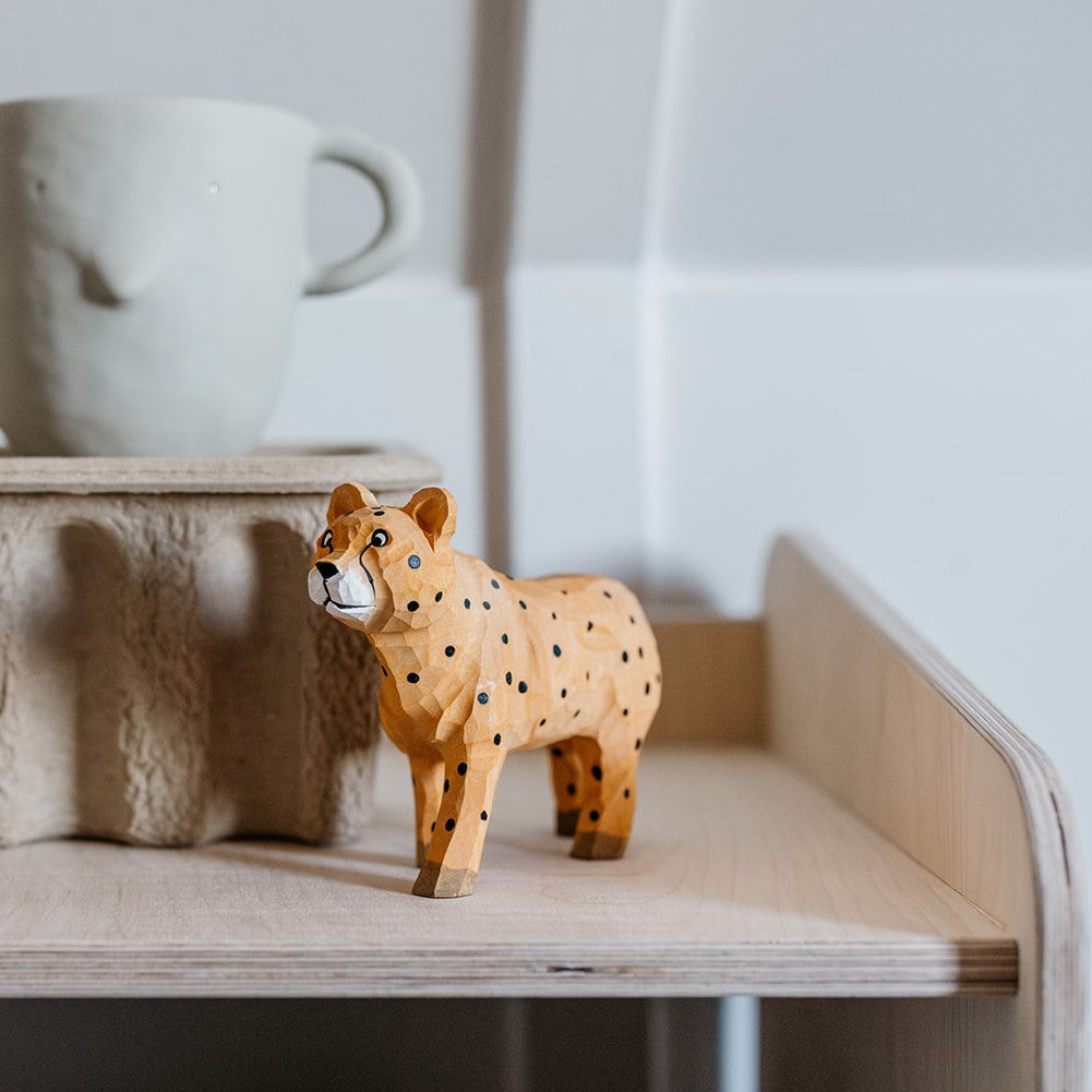 Jollie Montessori Spielzeugschrank | Bücherregal 3 regale - natur Spielzeugschrank toddie.de ®