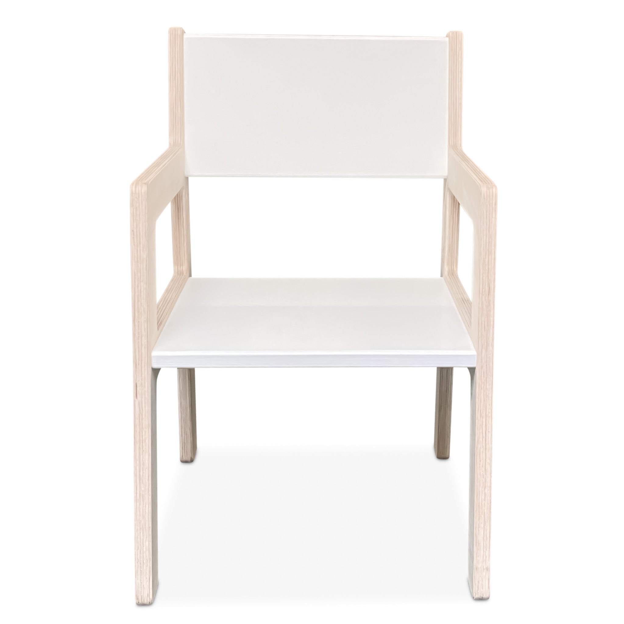 Hölzerne Kinderstuhl 4-7-Jahre | Vorschulstuhl - weiß Kinderstuhl toddie.de