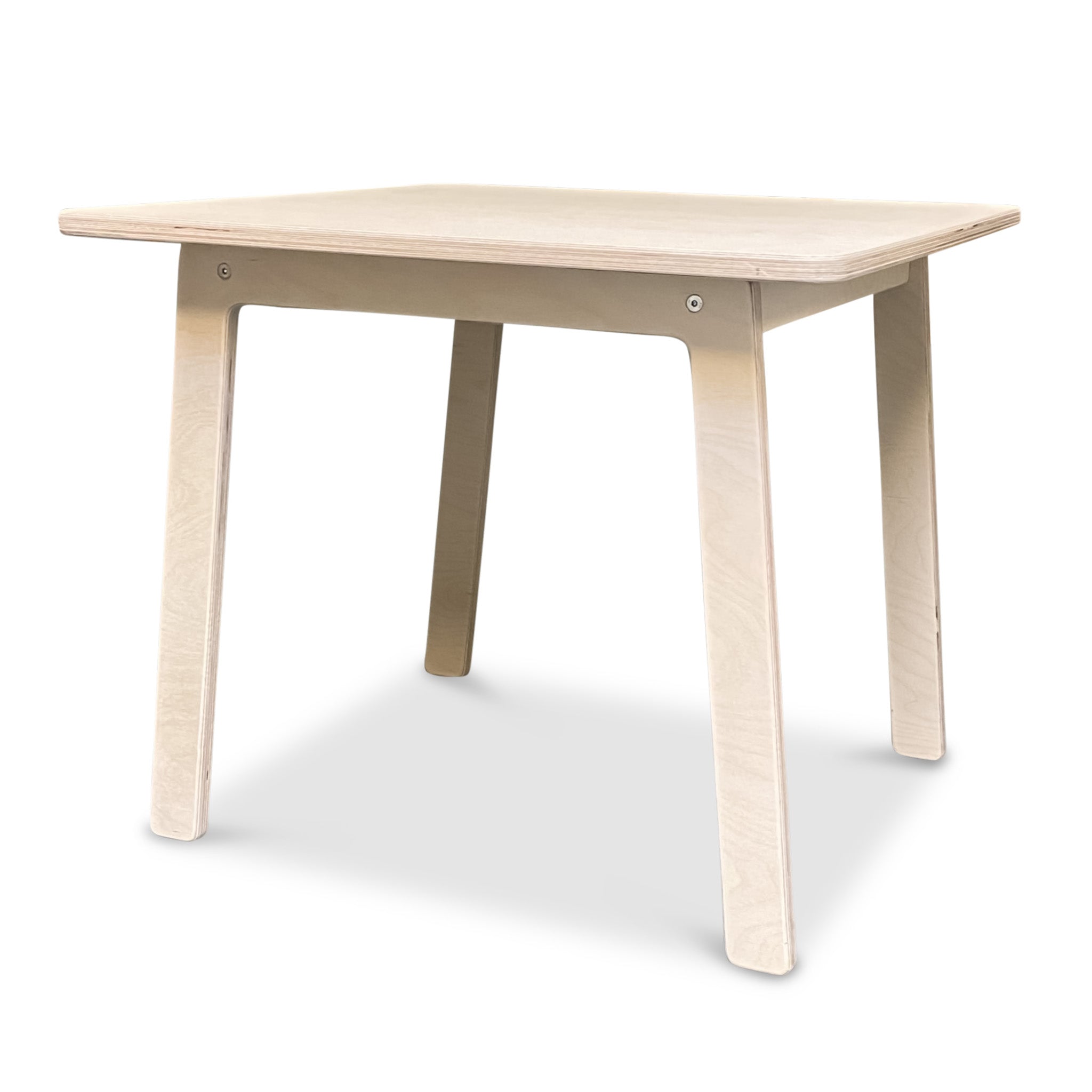 Hölzerne Kindertisch 4-7 Jahre - natur Kindertisch toddie.de