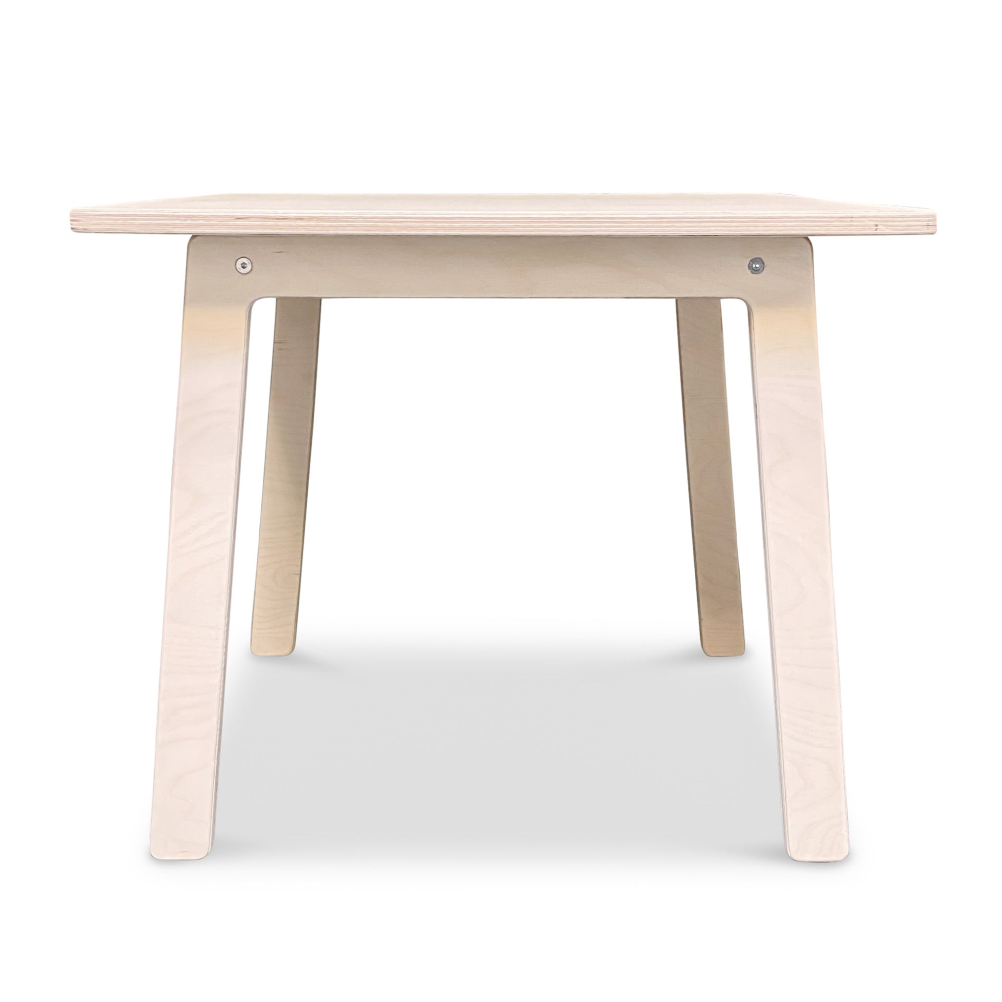 Hölzerne Kindertisch 4-7 Jahre - natur Kindertisch toddie.de