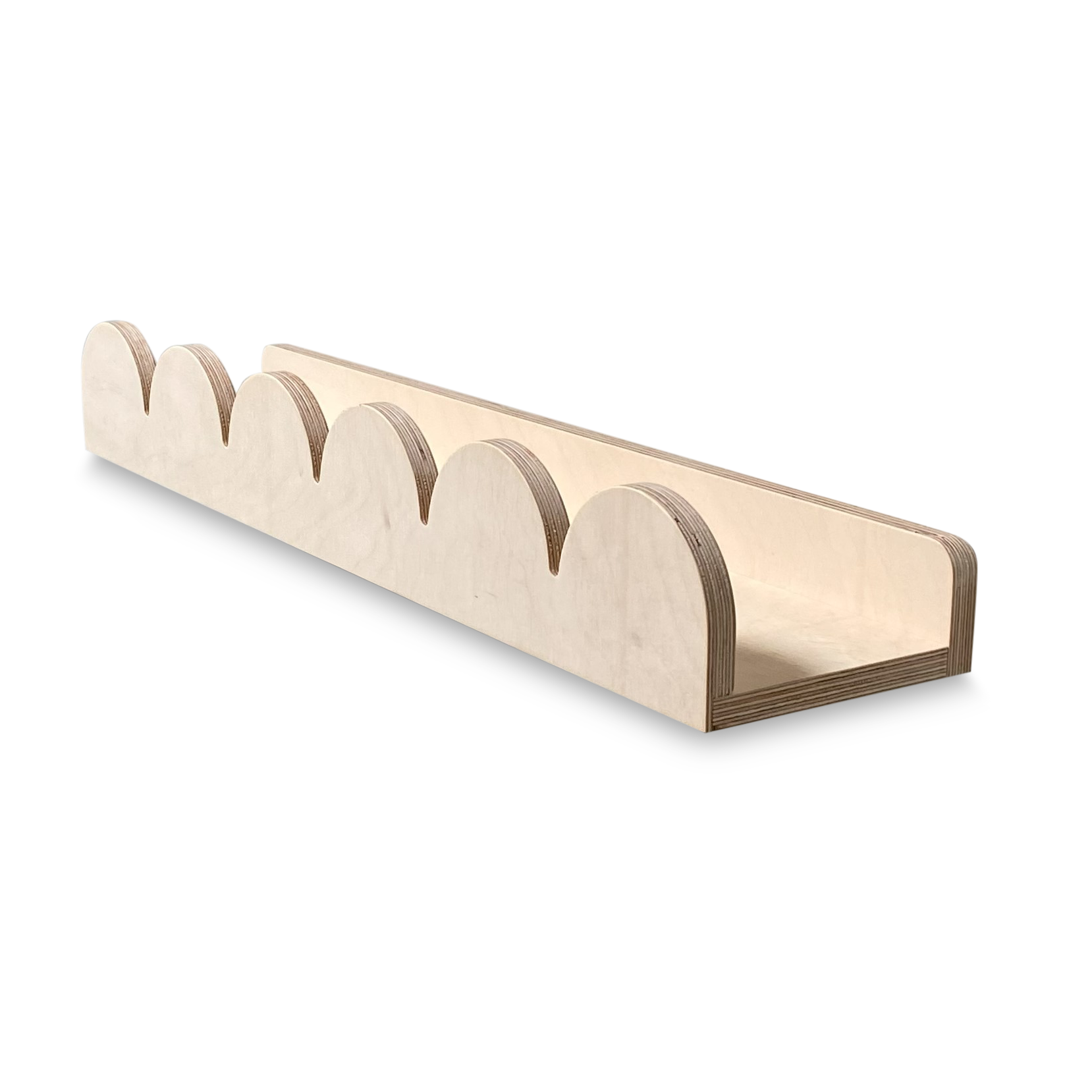 Bubble Montessori Bücherregal Kinderzimmer | 1 Regal - natur Bücherregal toddie.de ®