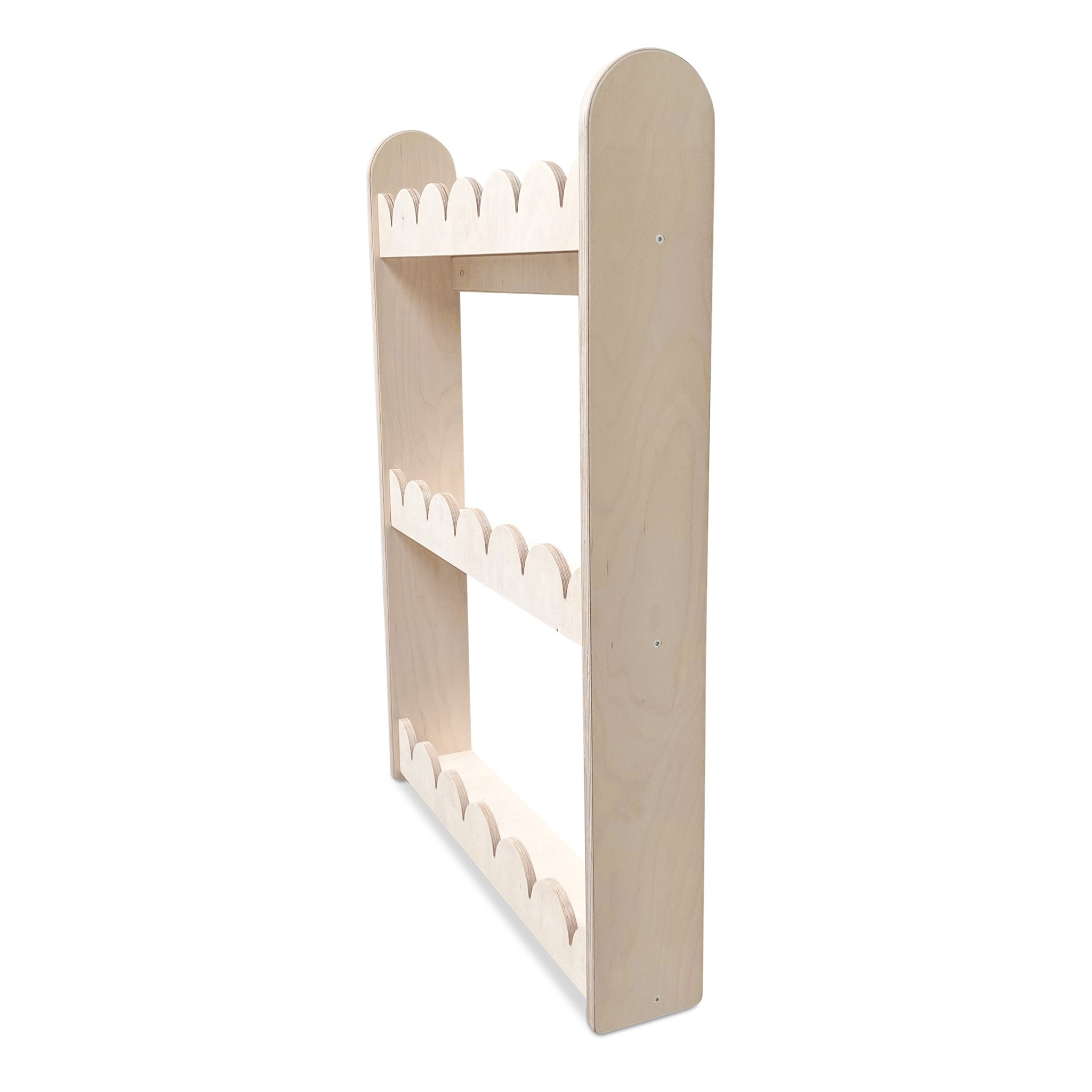 Bubble Montessori Bücherregal Kinderzimmer | 3 Regale - natur Bücherregal toddie.de ®