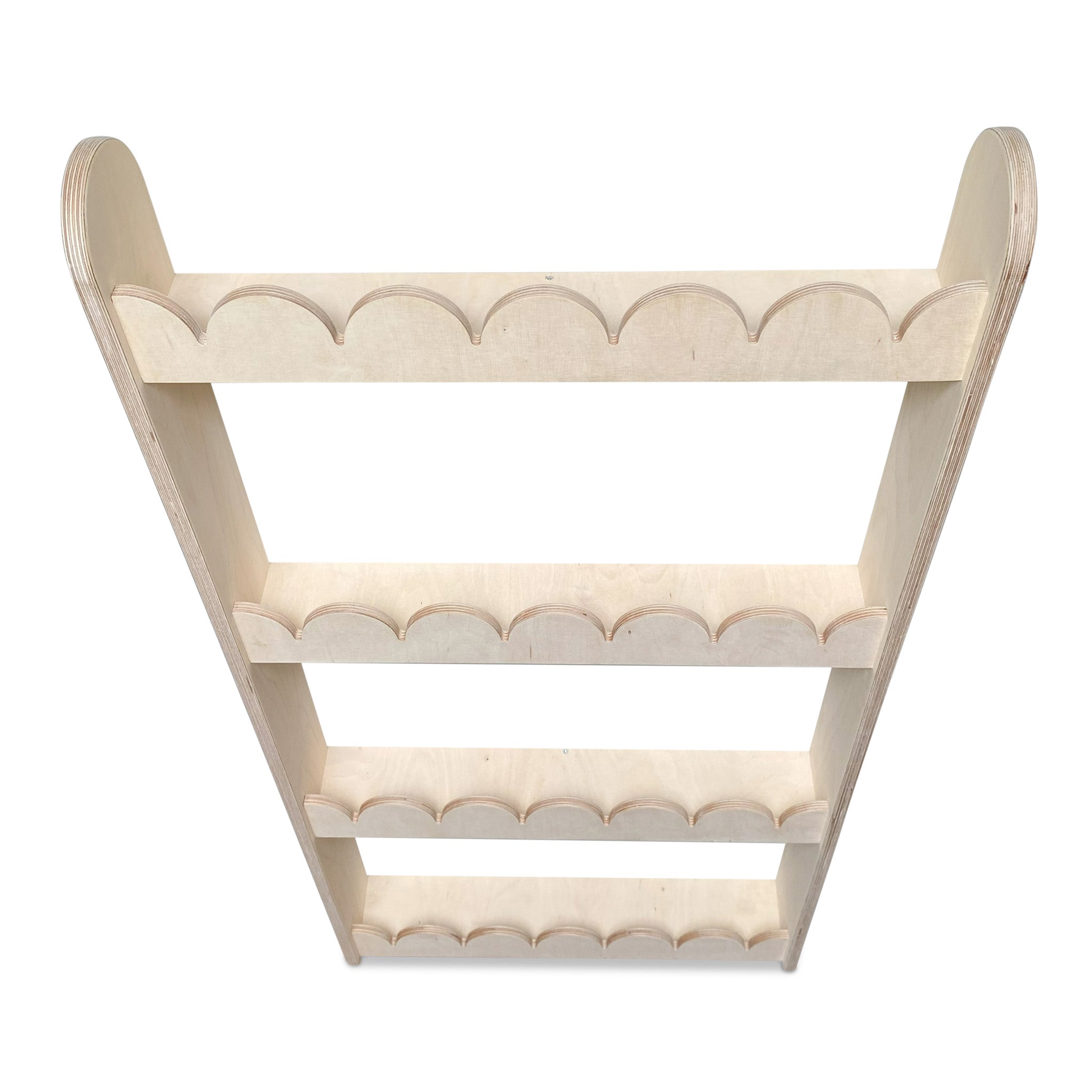 Bubble Montessori Bücherregal Kinderzimmer | 4 Regale - natur Bücherregal toddie.de ®