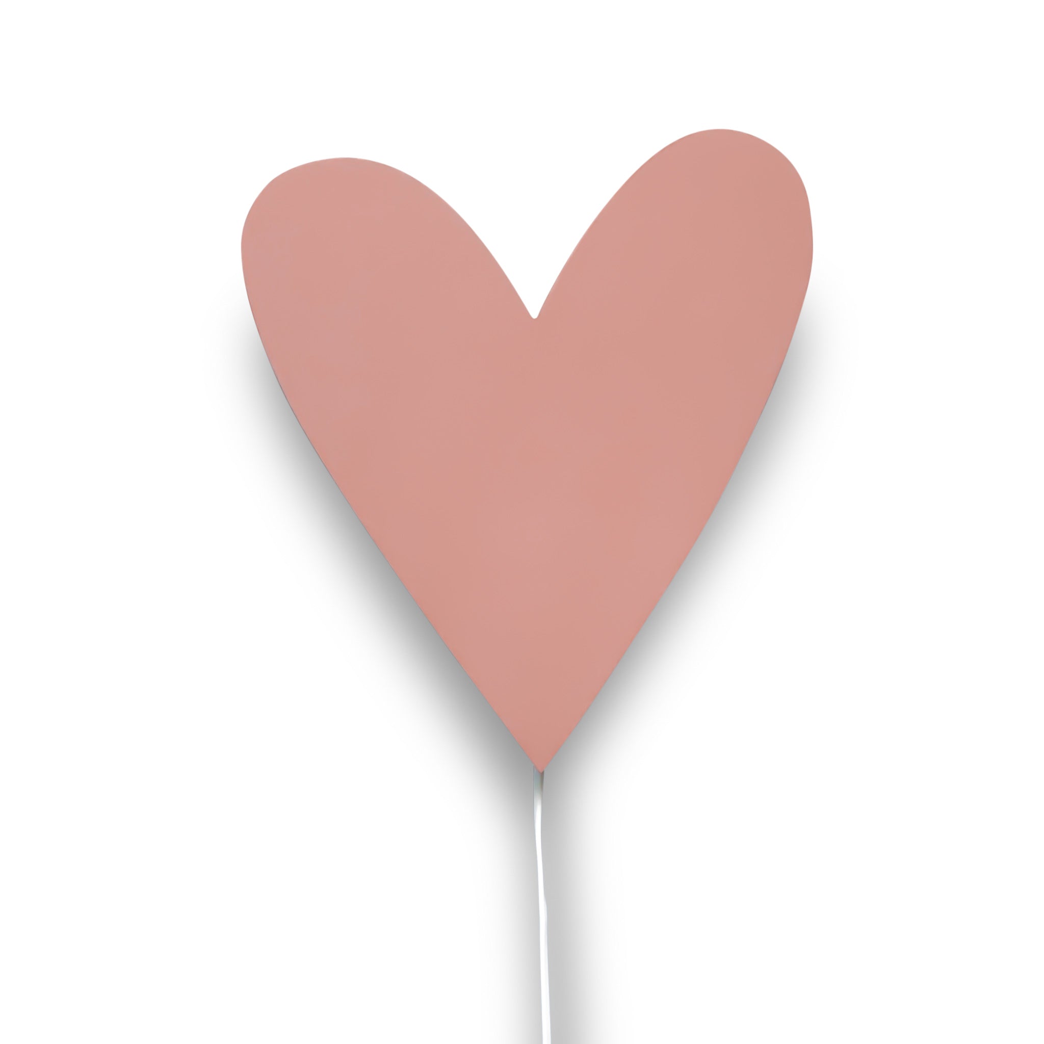 Hölzerne Wandleuchte Kinderzimmer | Herz - terra rosa Wandleuchte toddie.de