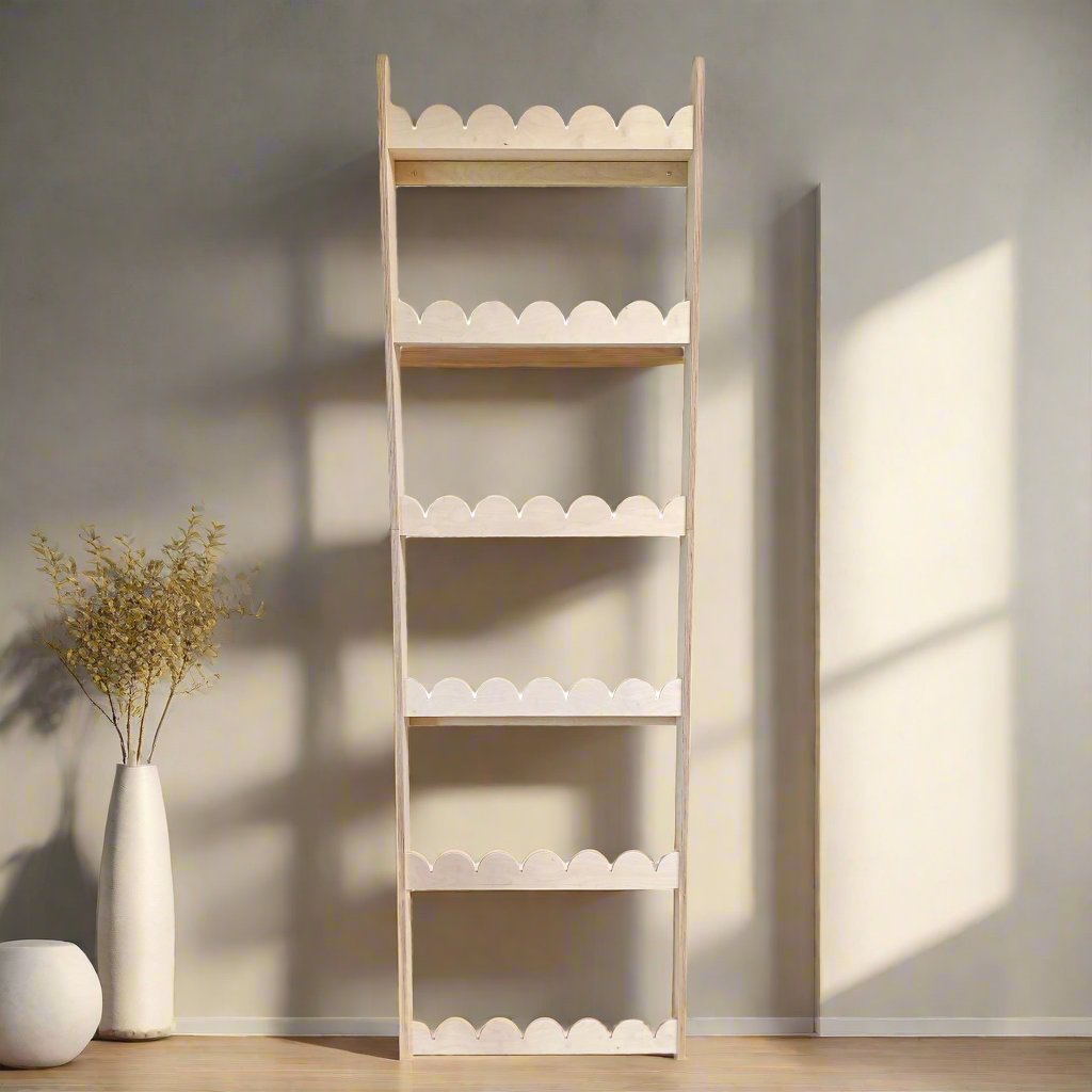 Bubble Montessori Bücherregal Kinderzimmer | 6 Regale - natur toddie.de ®