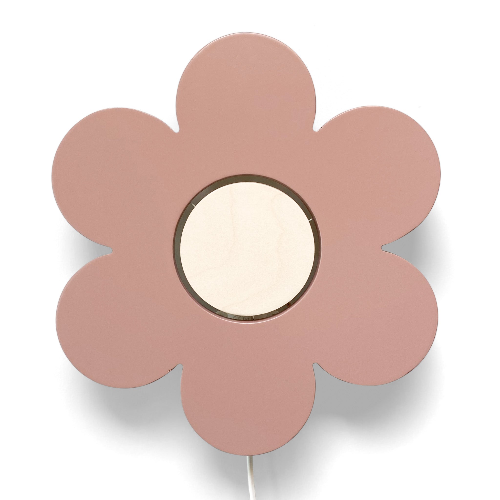 Hölzerne Wandlampe Kinderzimmer | Blume - terra rosa Wandleuchte toddie.de