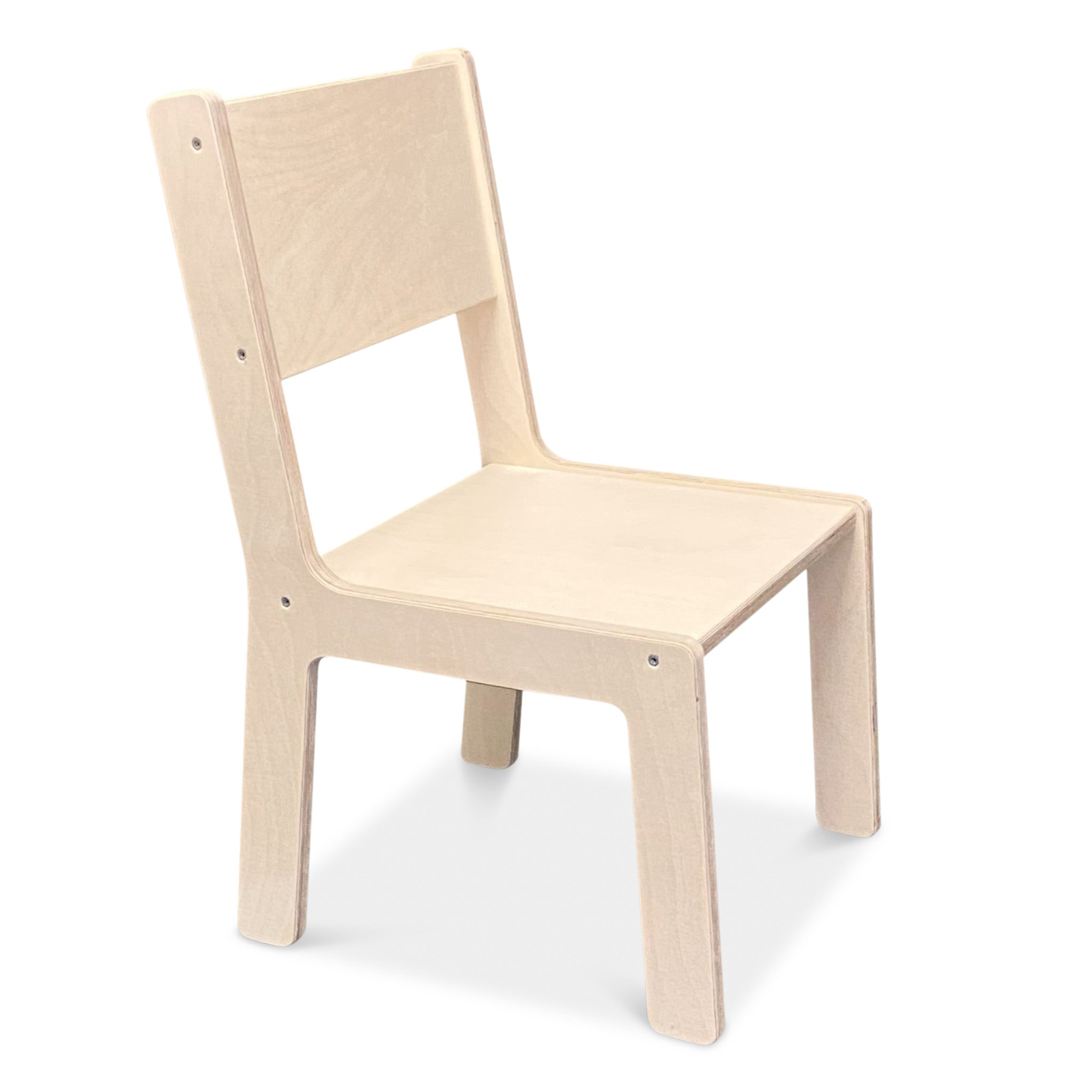 Hölzerner Kinderstuhl 2-7 Jahre | Vorschulstuhl - natur Kinderstuhl toddie.de ®