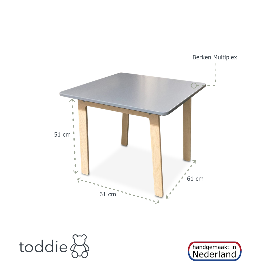Hölzerne Kindertisch 4-7 Jahre - denim drift Kindertisch toddie.de ®