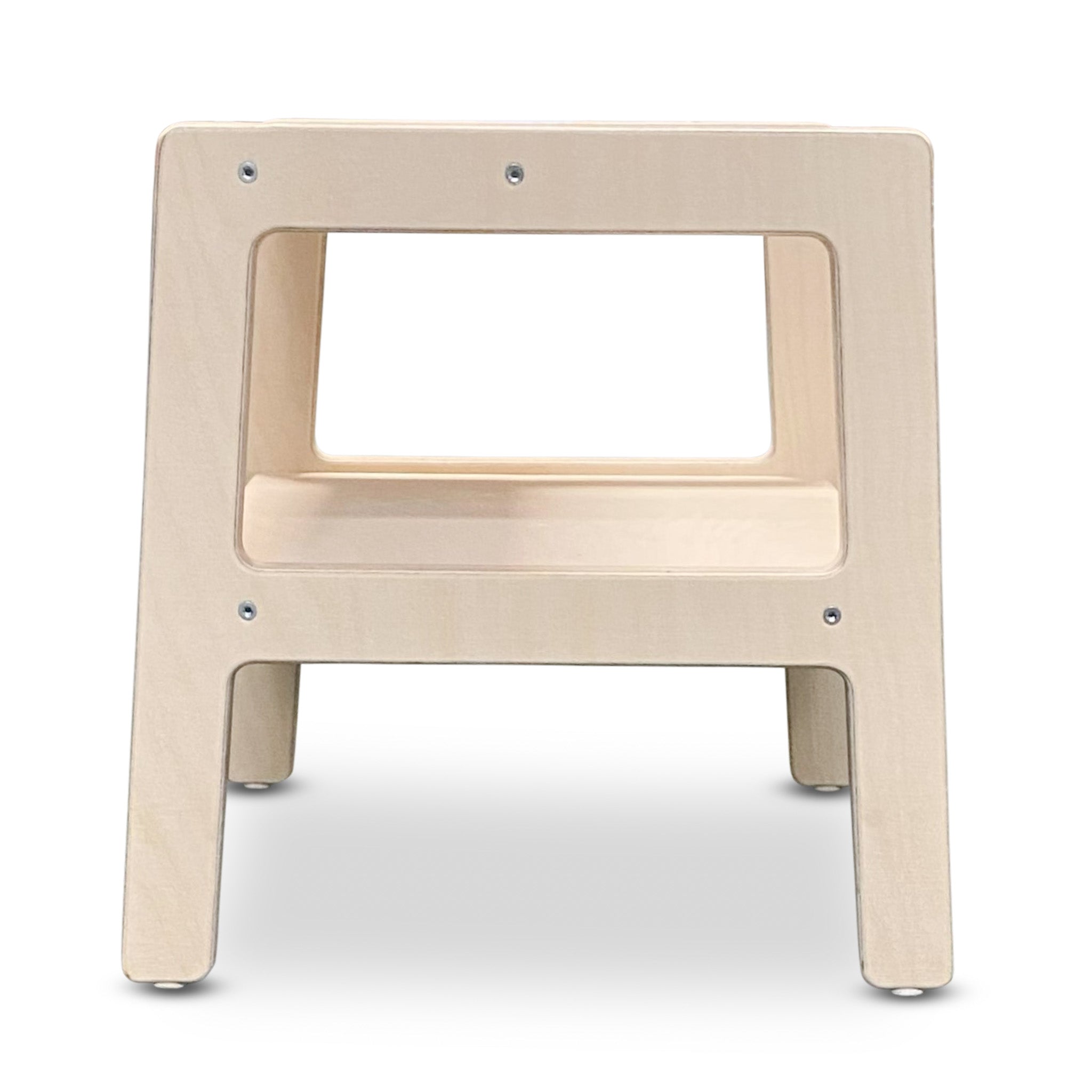 Montessori Lernturm | Holztritt, Hocker - natur Lernturm toddie.de ®