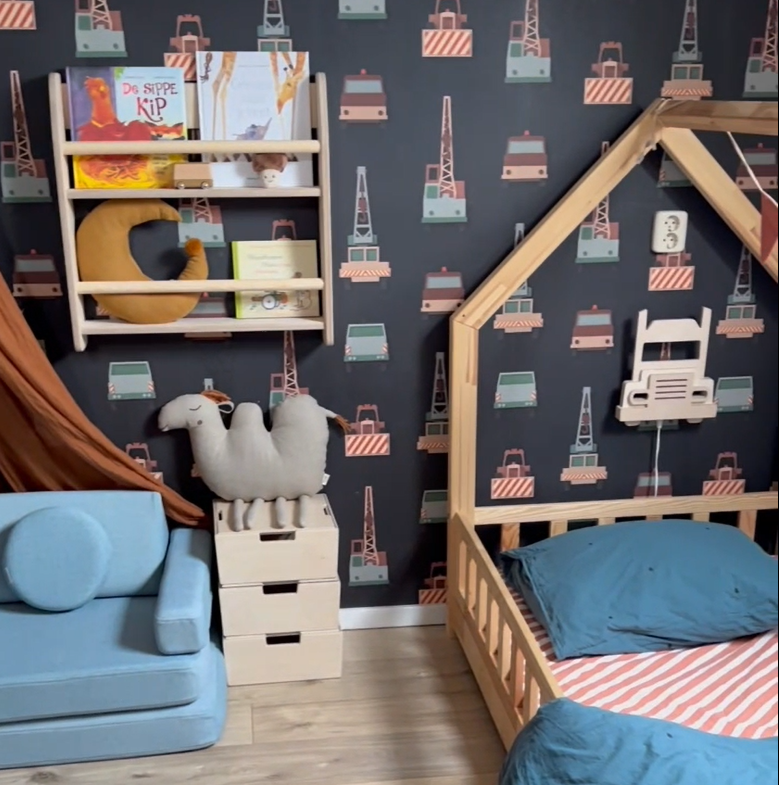 Montessori Aufbewahrungskisten Kinderzimmer | Stapelbare Holzkisten als Tritthilfe - natur Aufbewahrung toddie.de ®
