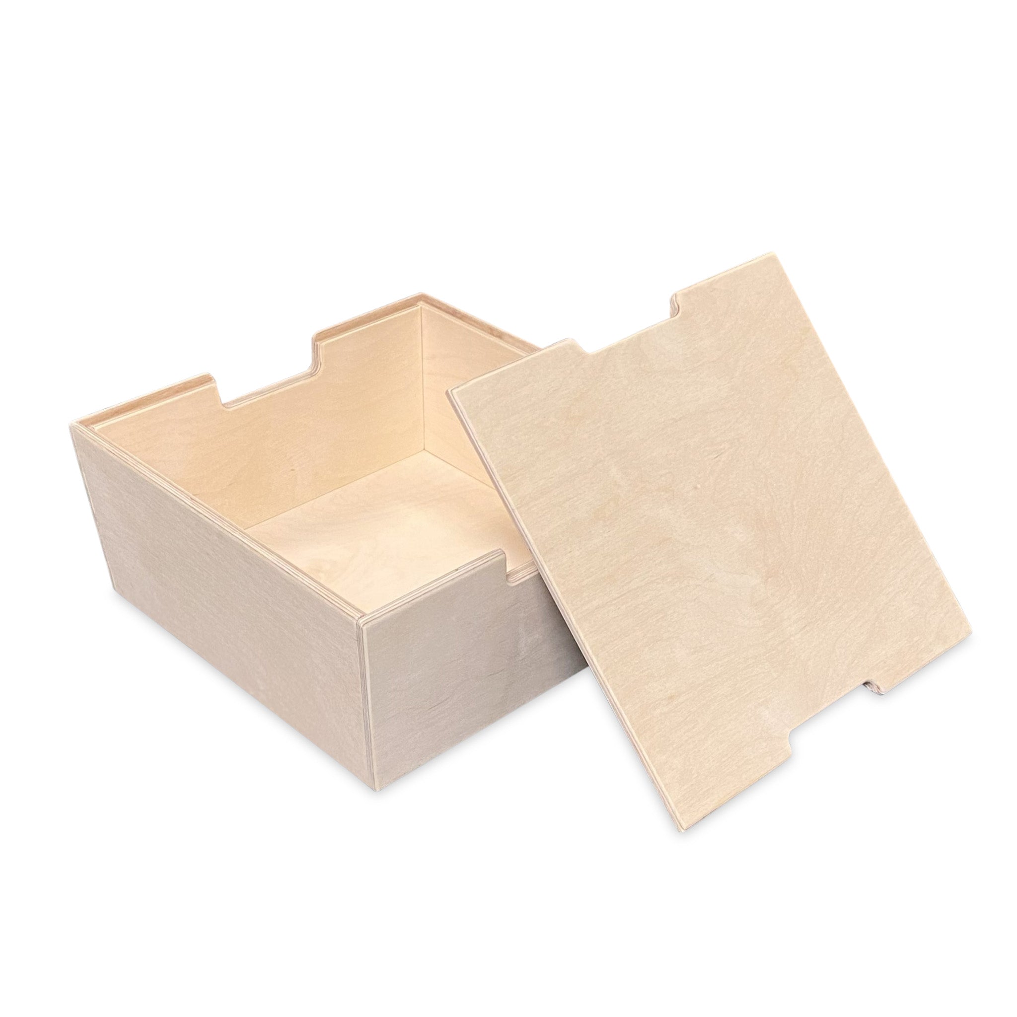 Montessori Aufbewahrungskisten Kinderzimmer | Stapelbare Holzkisten als Tritthilfe - natur Aufbewahrung toddie.de ®