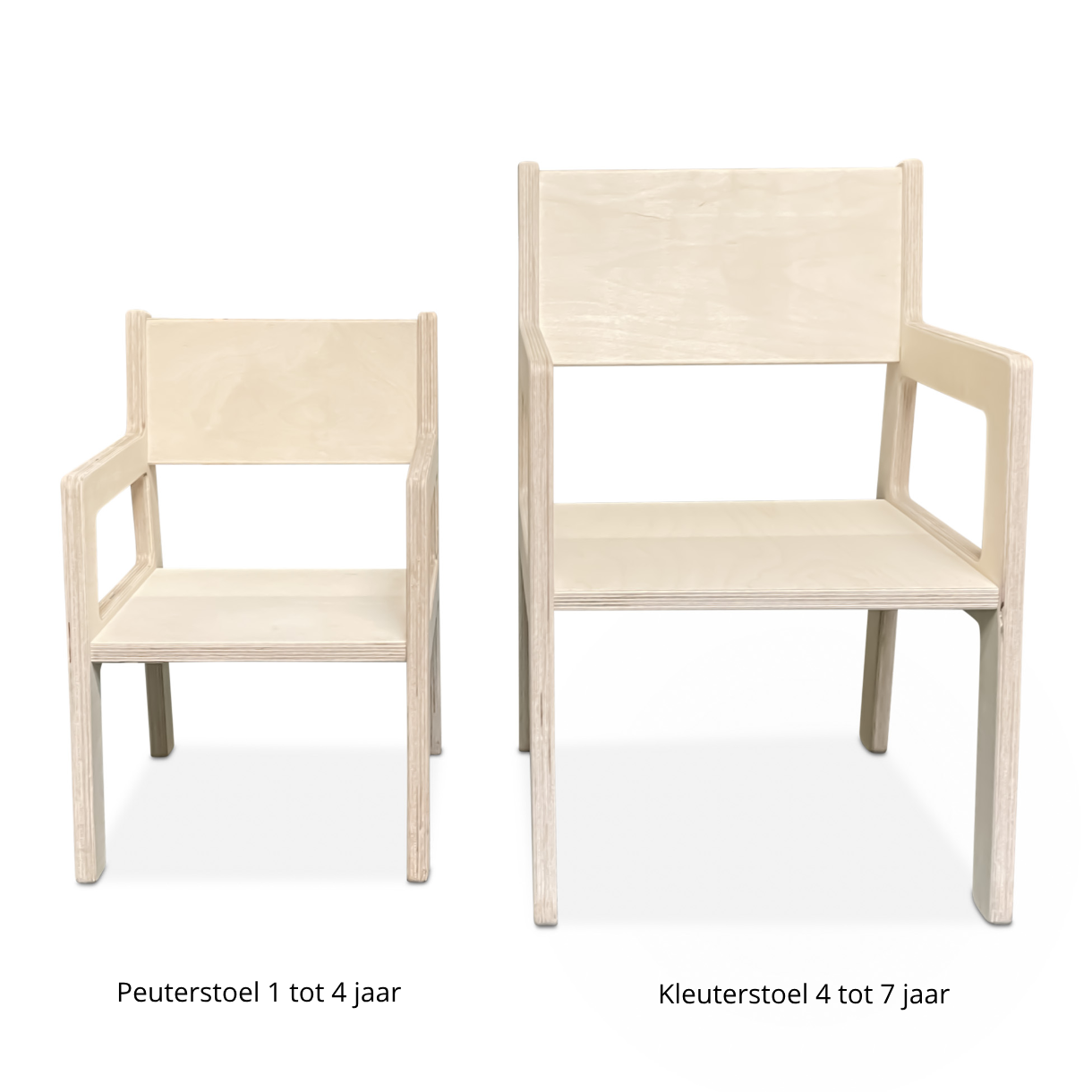 Hölzerne Kinderstuhl 4-7-jahre | Vorschulstuhl - natur Kinderstuhl toddie.de