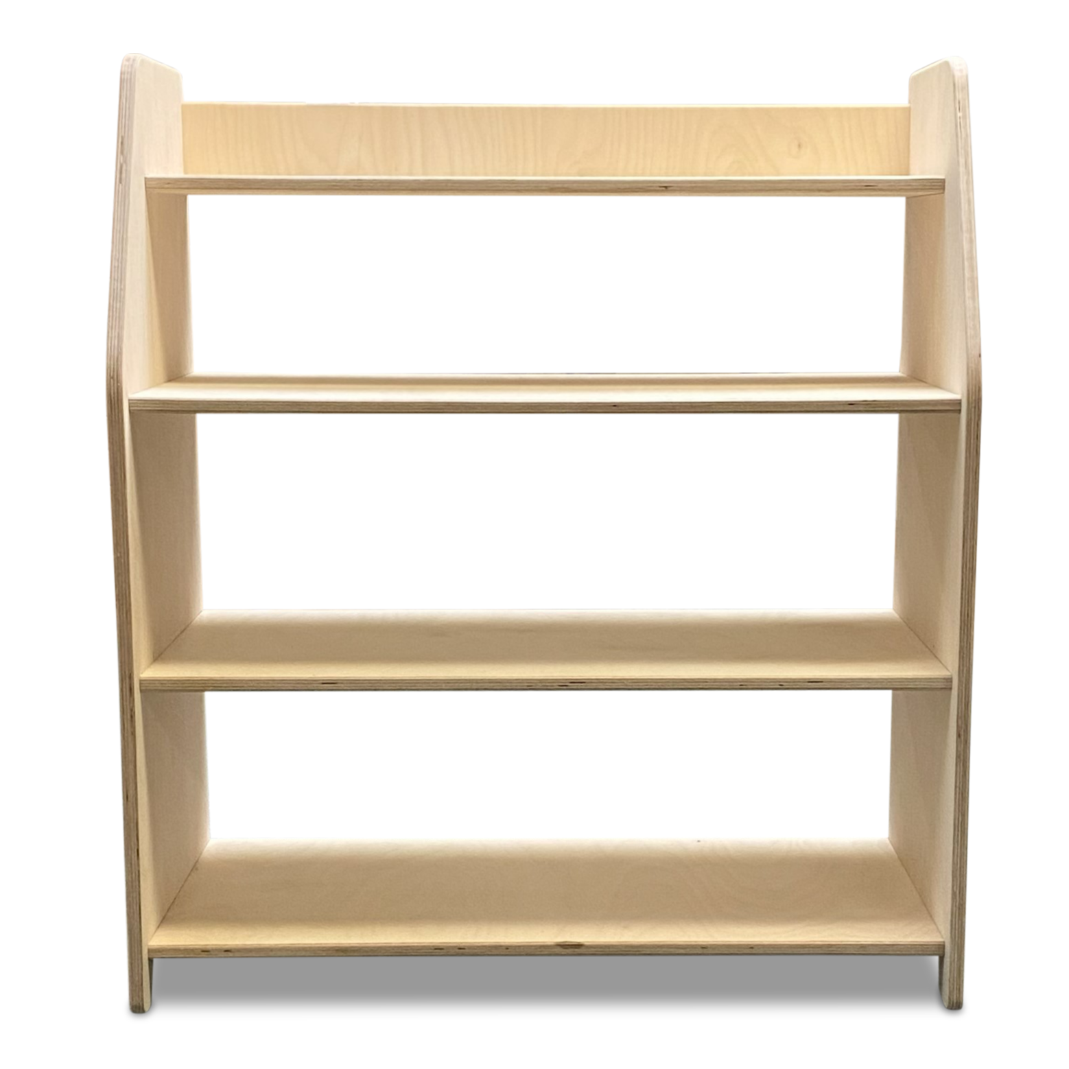 Montessori Spielmöbel | Kinder-Aufbewahrungsmöbel 4 Regale - natur Aufbewahrung toddie.de ®