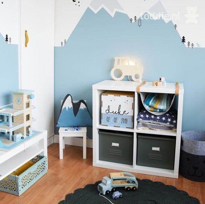 Hölzerne Wandleuchte Kinderzimmer | Traktor - natur Wandleuchte toddie.de