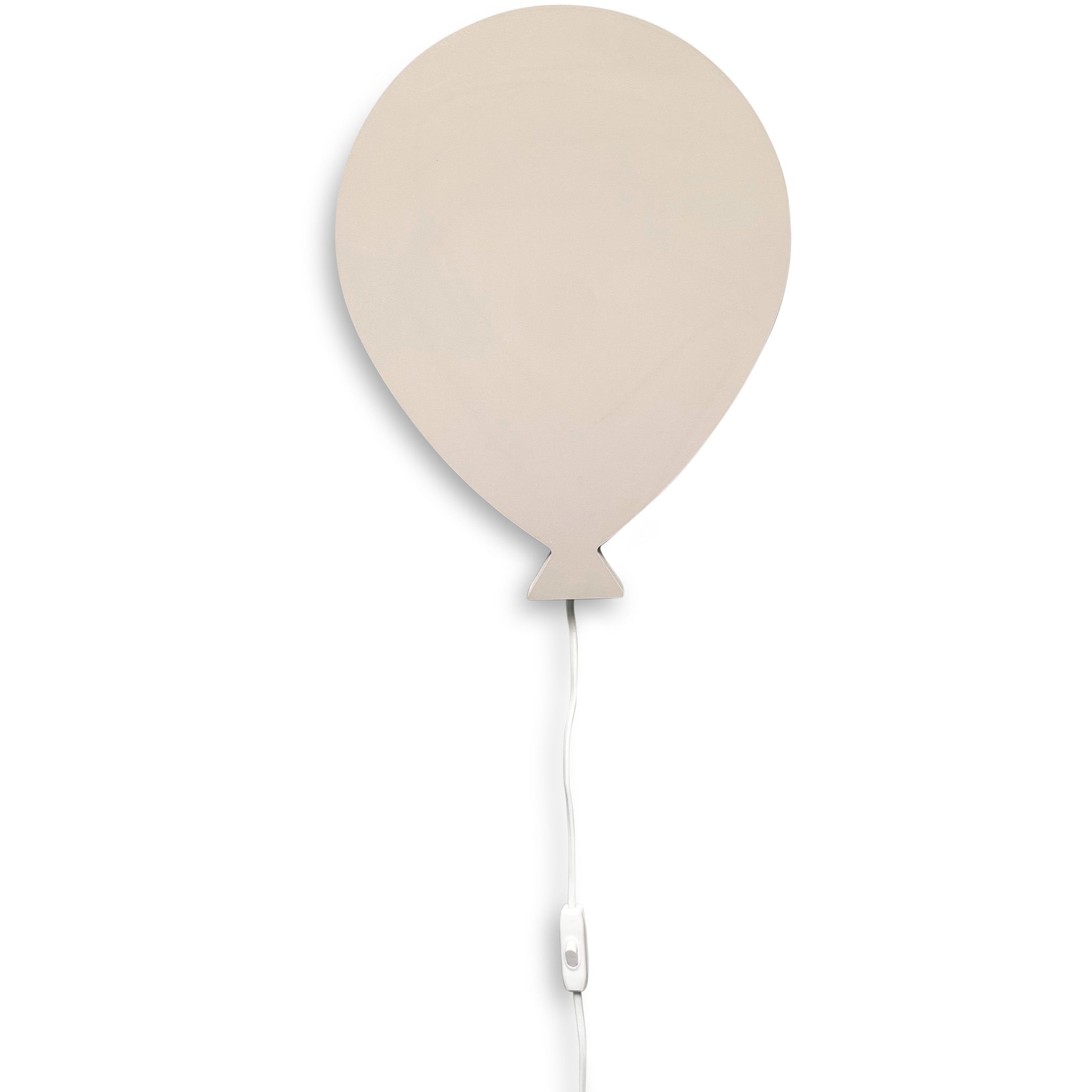 Hölzerne Wandleuchte Kinderzimmer | Ballon - beige Wandleuchte toddie.de