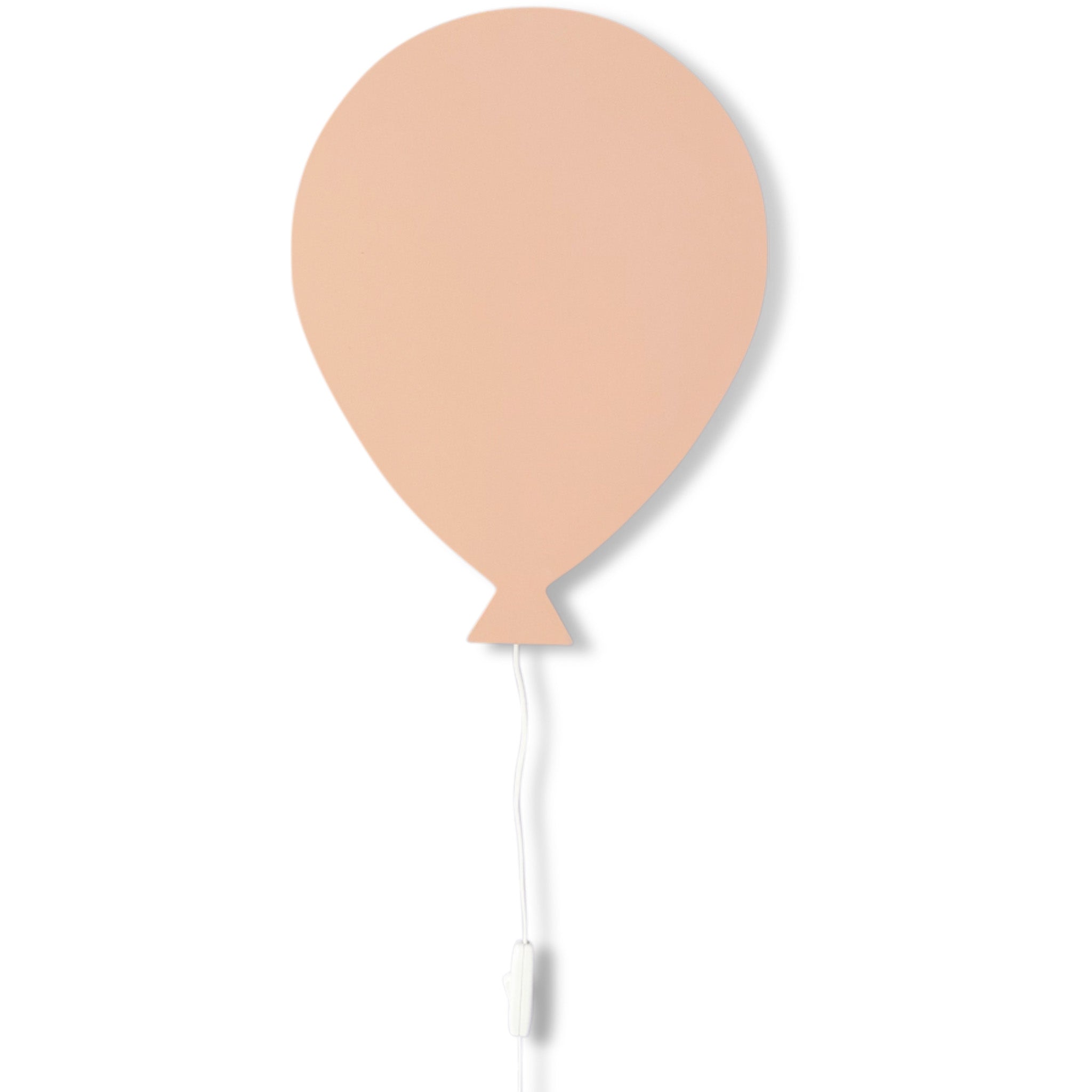 Hölzerne Wandleuchte Kinderzimmer | Ballon - Peach toddie.de ®