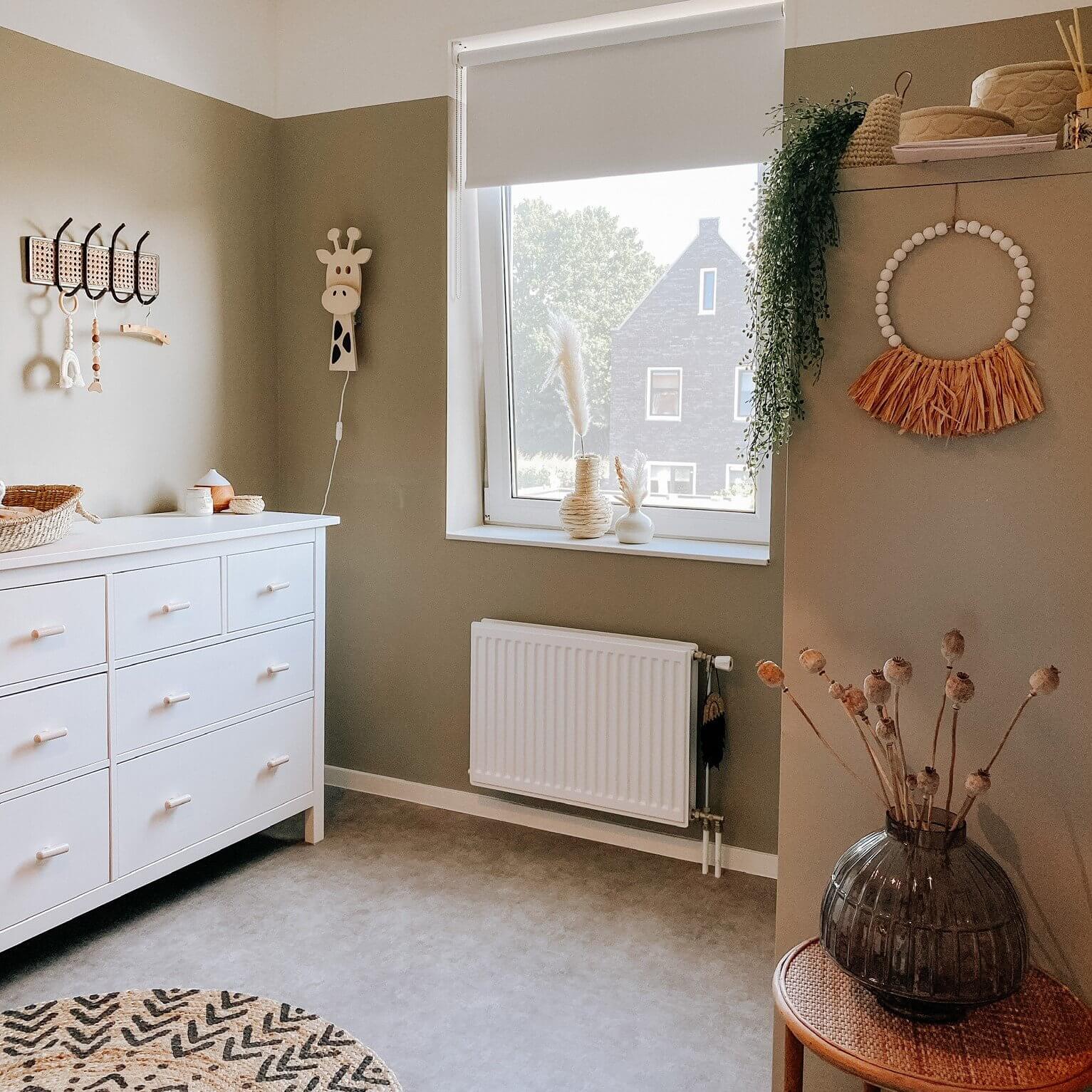 Hölzerne Wandleuchte Kinderzimmer | Giraffe - natur Wandleuchte toddie.de