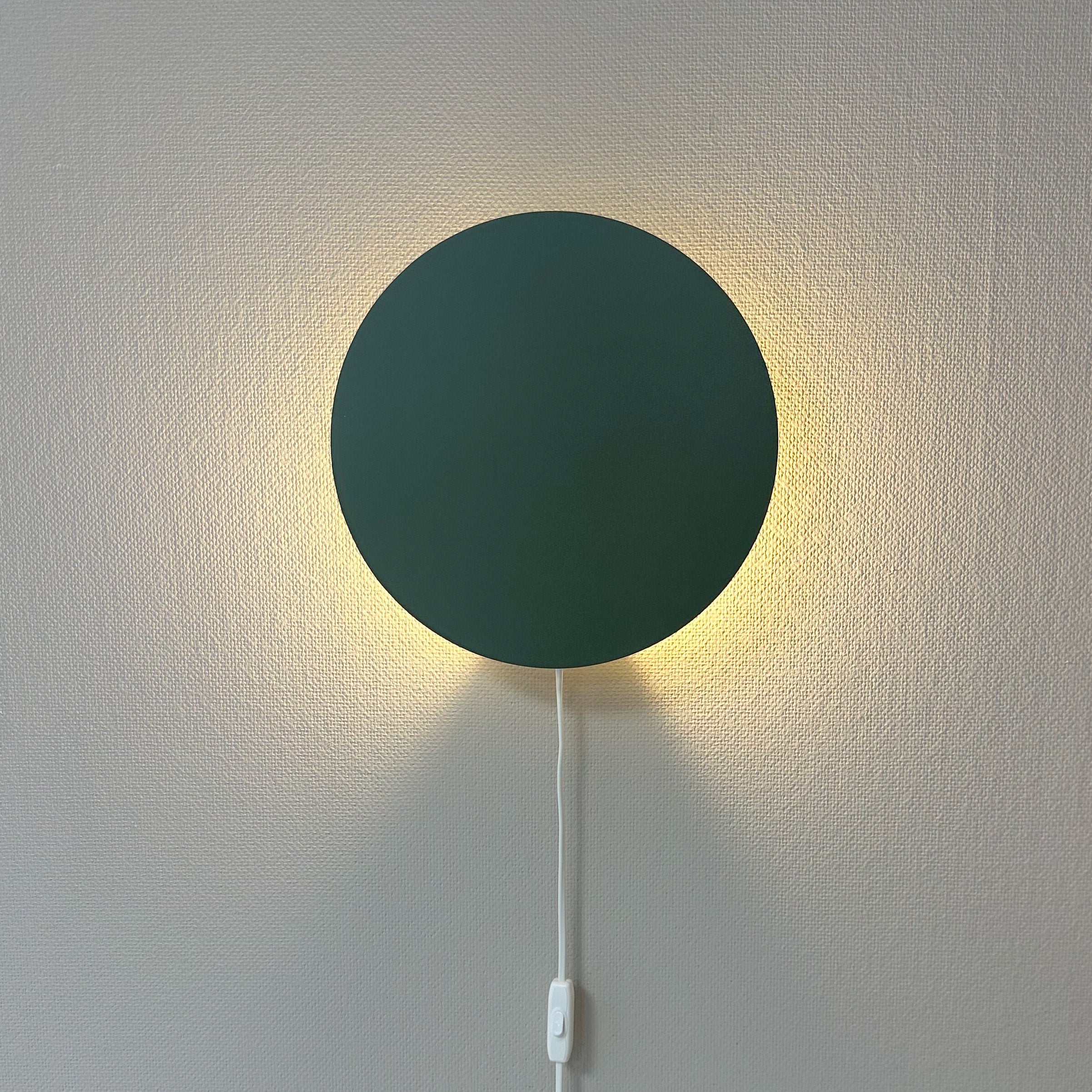 Runde Wandlampe Kinderzimmer | grün toddie.de ®