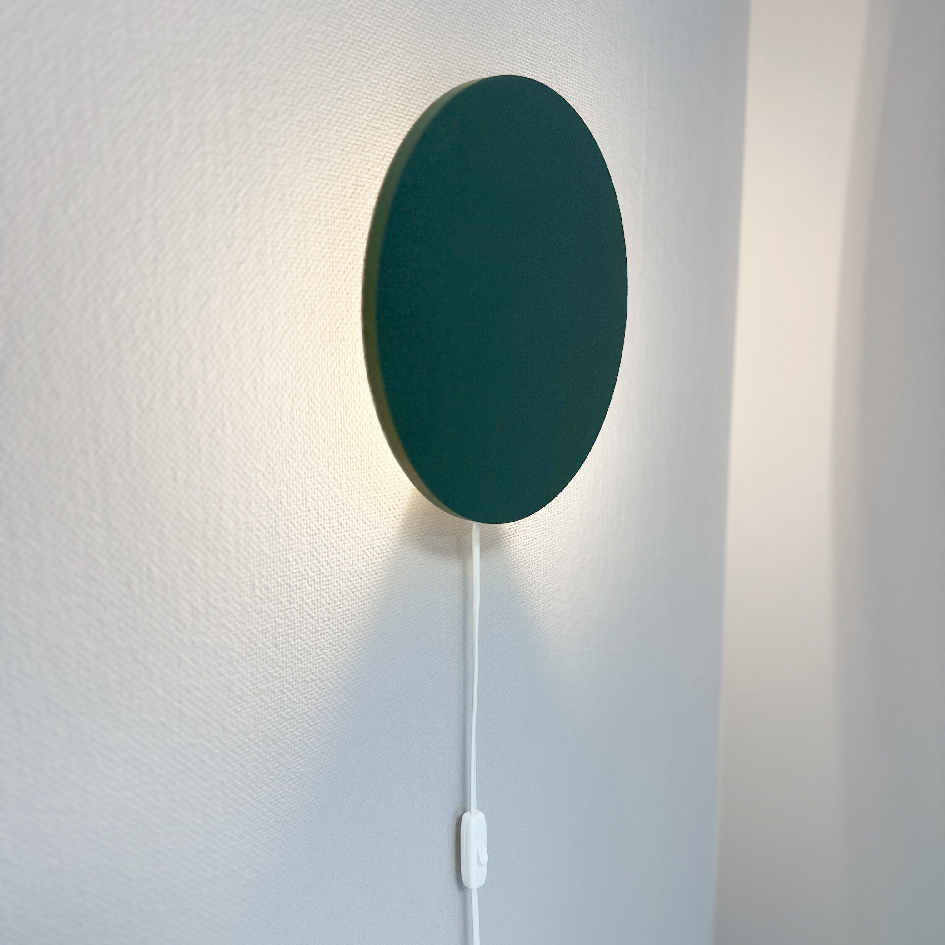 Runde Wandlampe Kinderzimmer | grün toddie.de ®