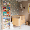 Montessori Bücherregal Kinderzimmer | 5 Regale - natur Wandregal toddie.de   