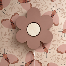 Wandlampe Kinderzimmer aus Holz | Blume – Terra-Rosa