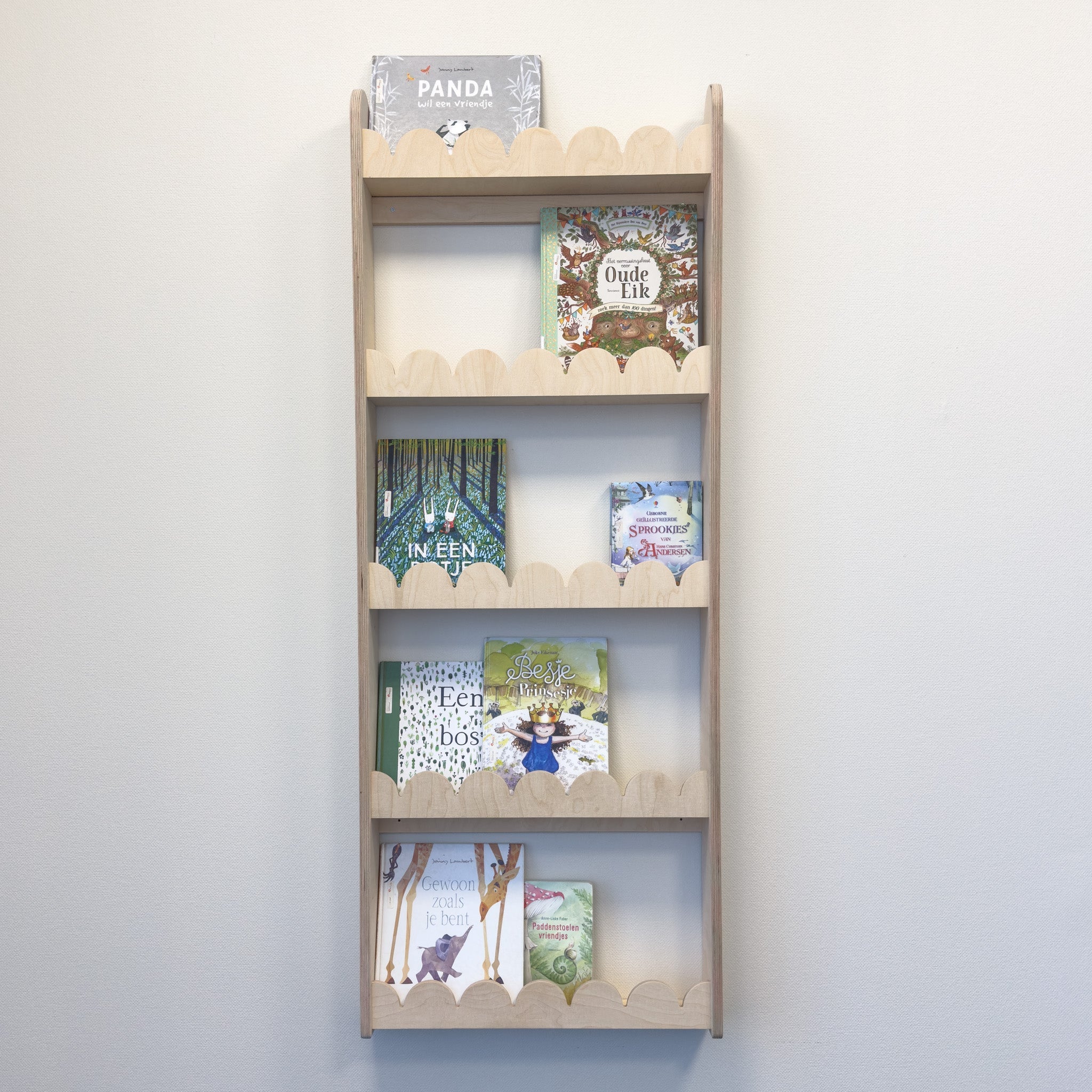 Bubble Montessori Bücherregal Kinderzimmer | 5 Regale | natur toddie.de ®