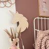 Hölzerne Wandleuchte Kinderzimmer | Einhorn - natur Wandleuchte toddie.de