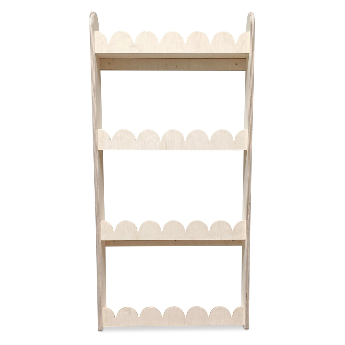 Bubble Montessori boekenrek kinderkamer | 4 planken - blank - toddie.nl ®