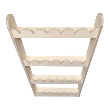 Bubble Montessori boekenrek kinderkamer | 4 planken - blank - toddie.nl ®