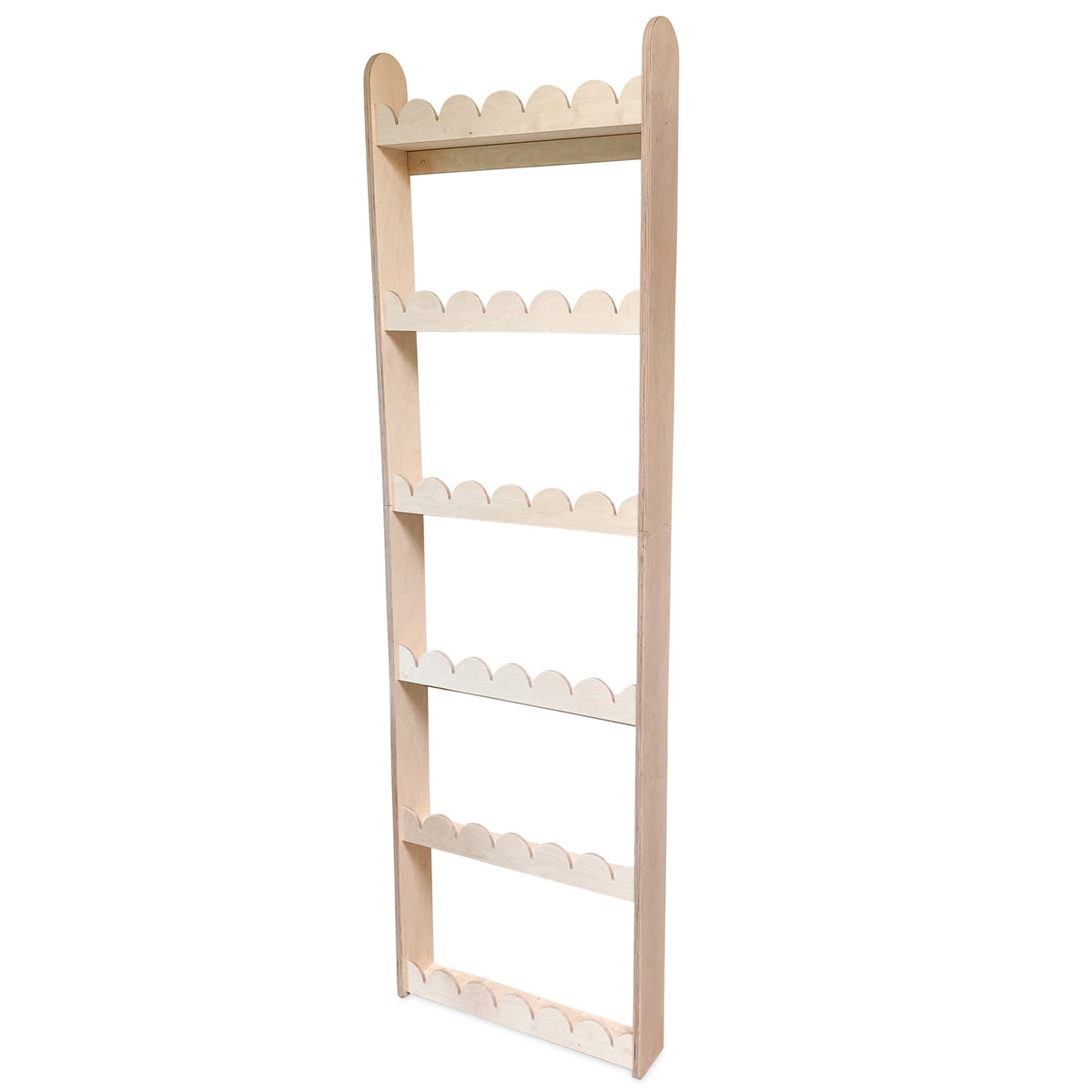 Bubble Montessori boekenrek kinderkamer | 6 planken - blank - toddie.nl ®