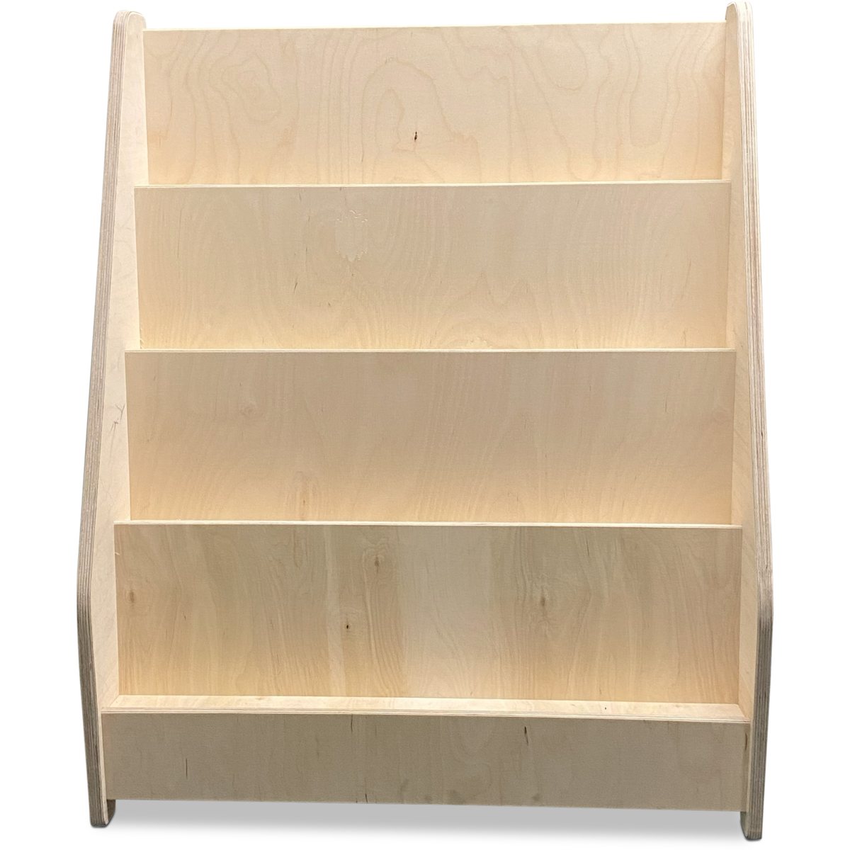 Moodie montessori boekenkast kinderkamer | 4 treden - blank - toddie.nl ®