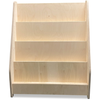 Montessori Bücherregal Kinderzimmer | 4 Stufen - natur Bücherschrank toddie.de ®   