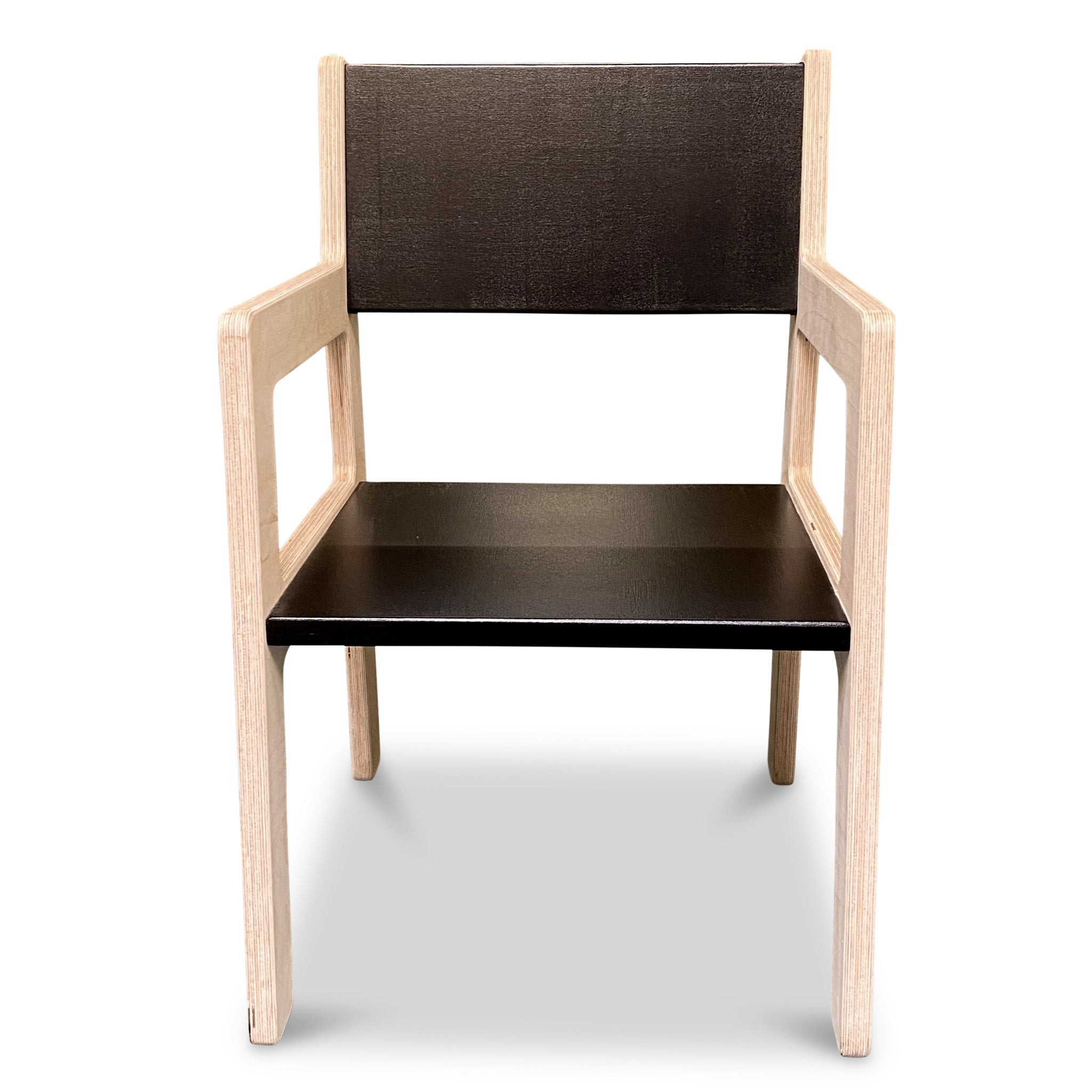 Hölzerne Kinderstuhl 4-7-jahre | Vorschulstuhl - schwarz Kinderstuhl toddie.de