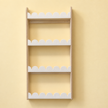Bubble Montessori boekenrek kinderkamer | 4 planken - Wit vilt - toddie.nl ®
