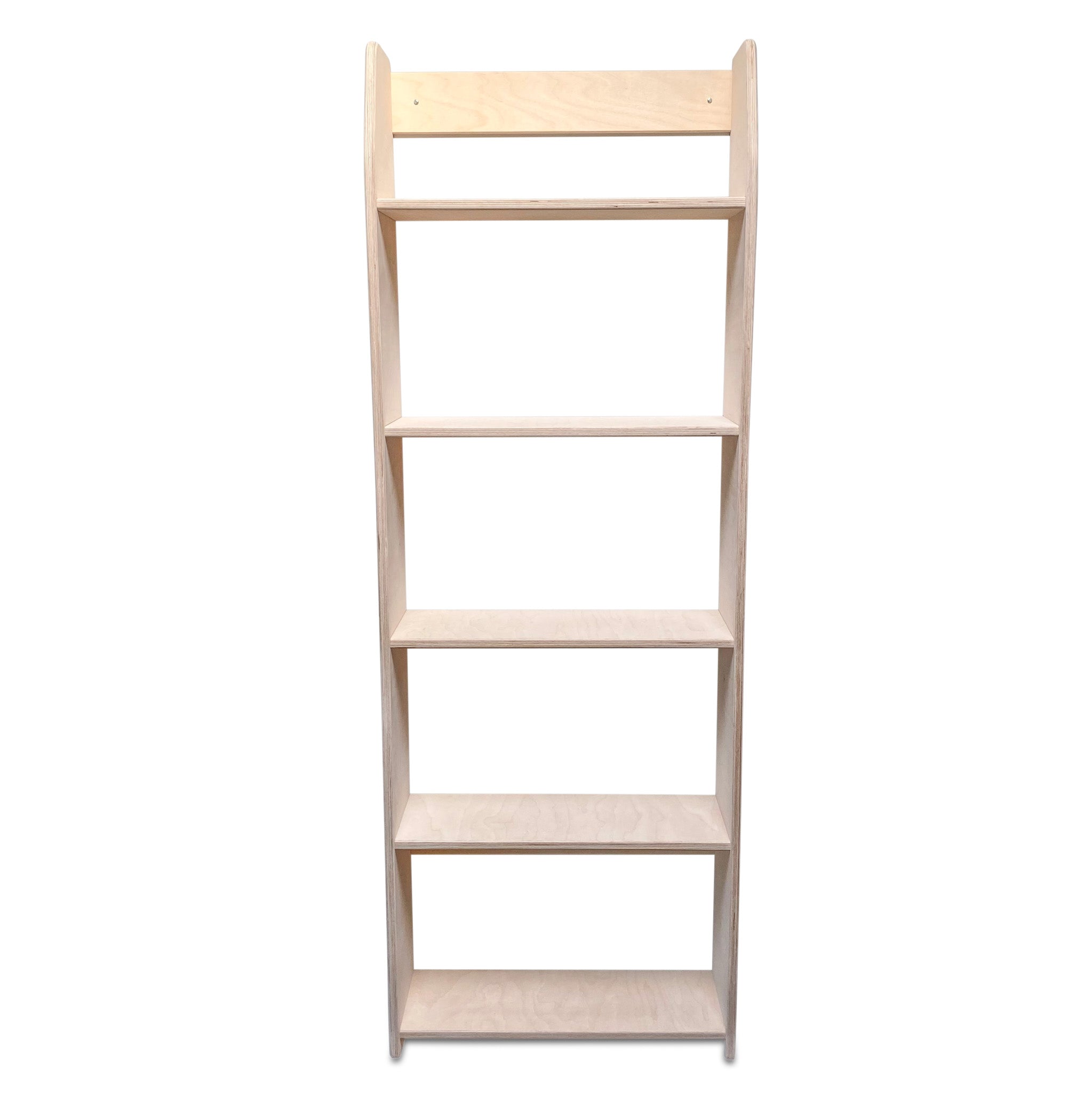 Montessori Bücher Wandregal Kinderzimmer | 5 Regale - natur Offene Wandregal toddie.de