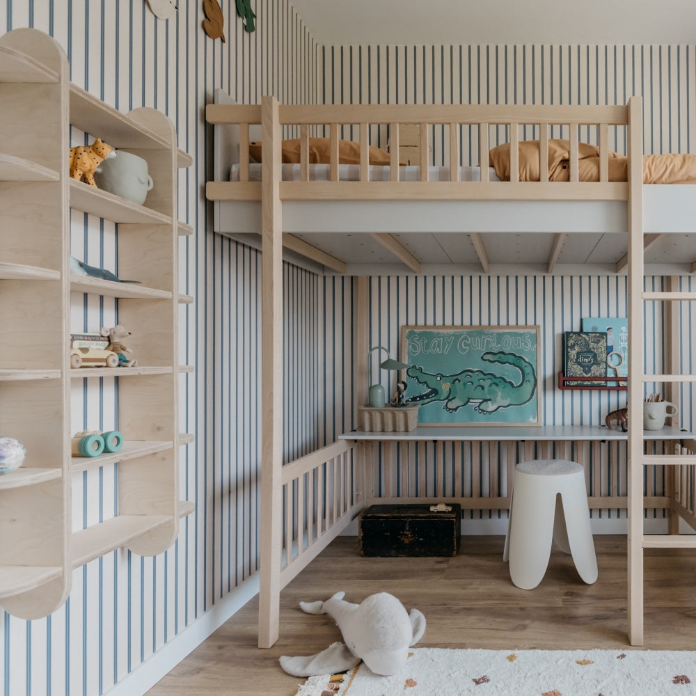 Montessori Bücherwandregal für das Kinderzimmer