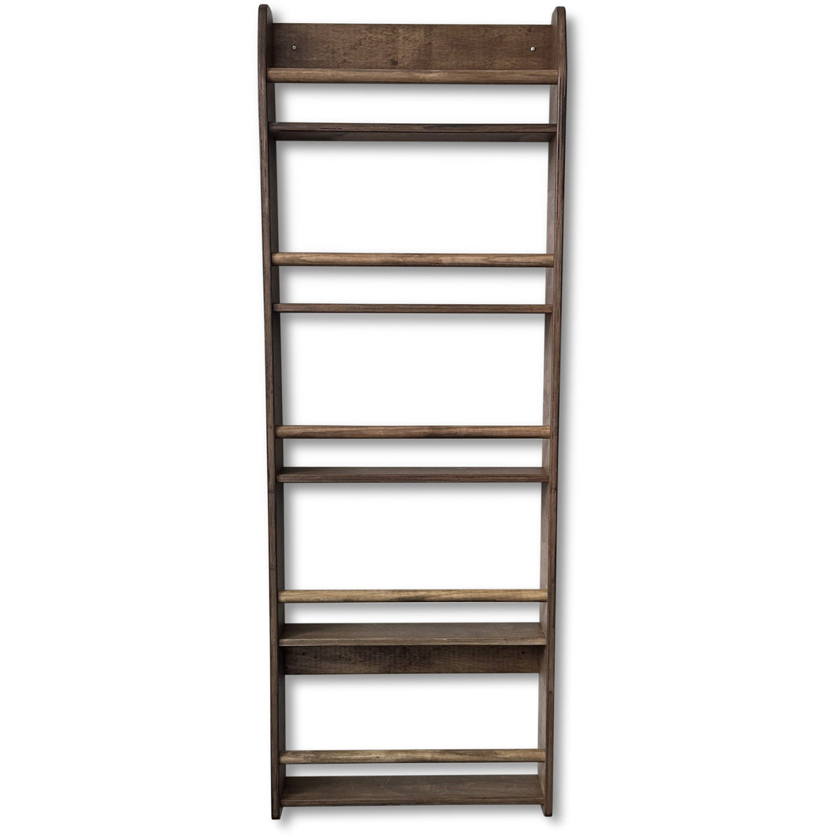 Shelfie montessori boekenrek kinderkamer | 5 planken - Wengé - toddie.nl ®