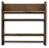 Montessori Bücherregal Kinderzimmer | 2 Regale - wengé Wandregal toddie.de ®