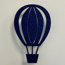 Filz-Wandlampe Heißluftballon nachtblau – Lampe aus