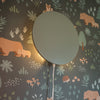 Runde Wandlampe Kinderzimmer | grün toddie.de ®