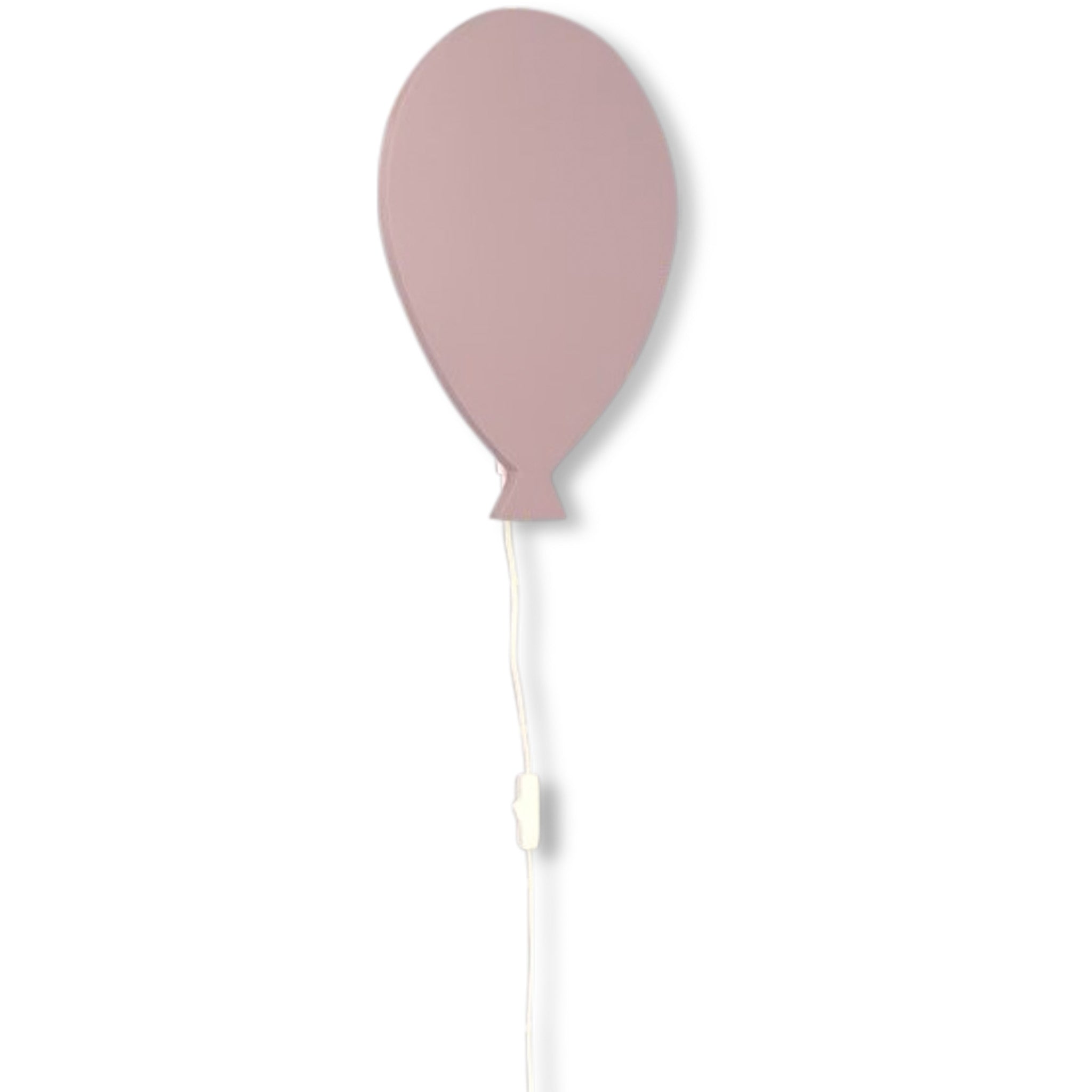 Hölzerne Wandleuchte Kinderzimmer | Ballon - lila toddie.de ®